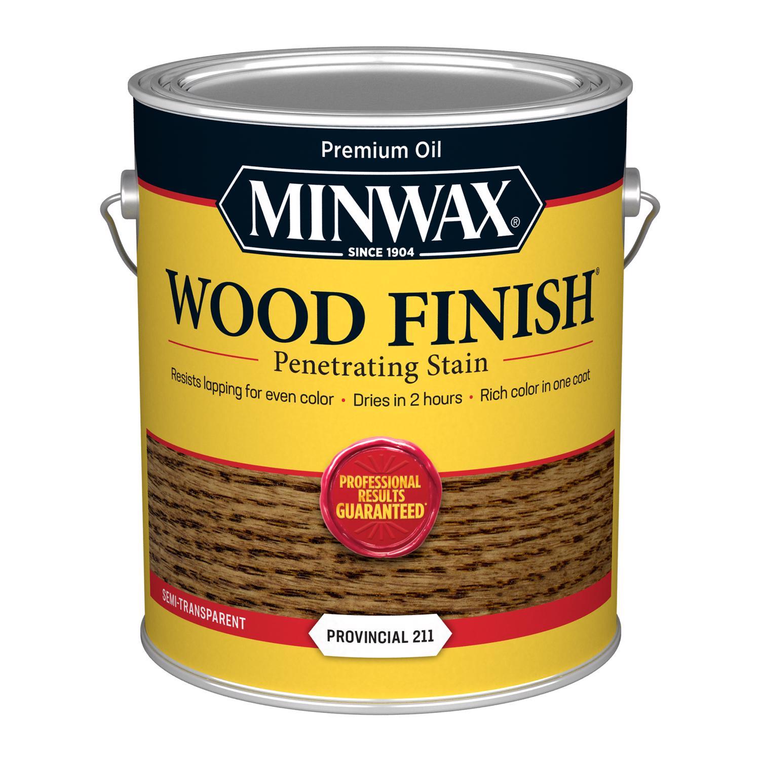 Minwax Wood Finish Semi-Transparent Provincial Oil-Based Penetrating Wood Stain 1 gal