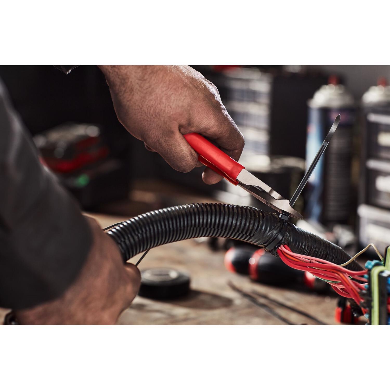 Craftsman V-Series 7 in. Carbon Steel Diagonal Pliers Flush Cutter 1 pk