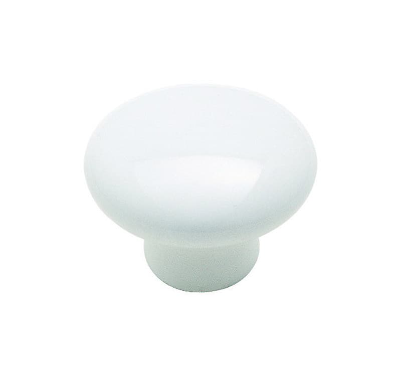 Amerock Allison Round Cabinet Knob 1-1/4 in. D 15/16 in. Flat 1 pk