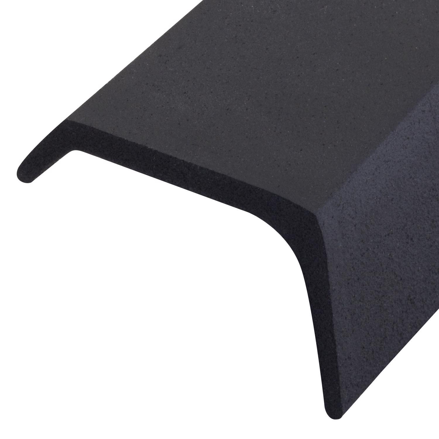 M-D Building Products Black Rubber Door Set Seal For Garage Doors 108 in. L X 1 in.