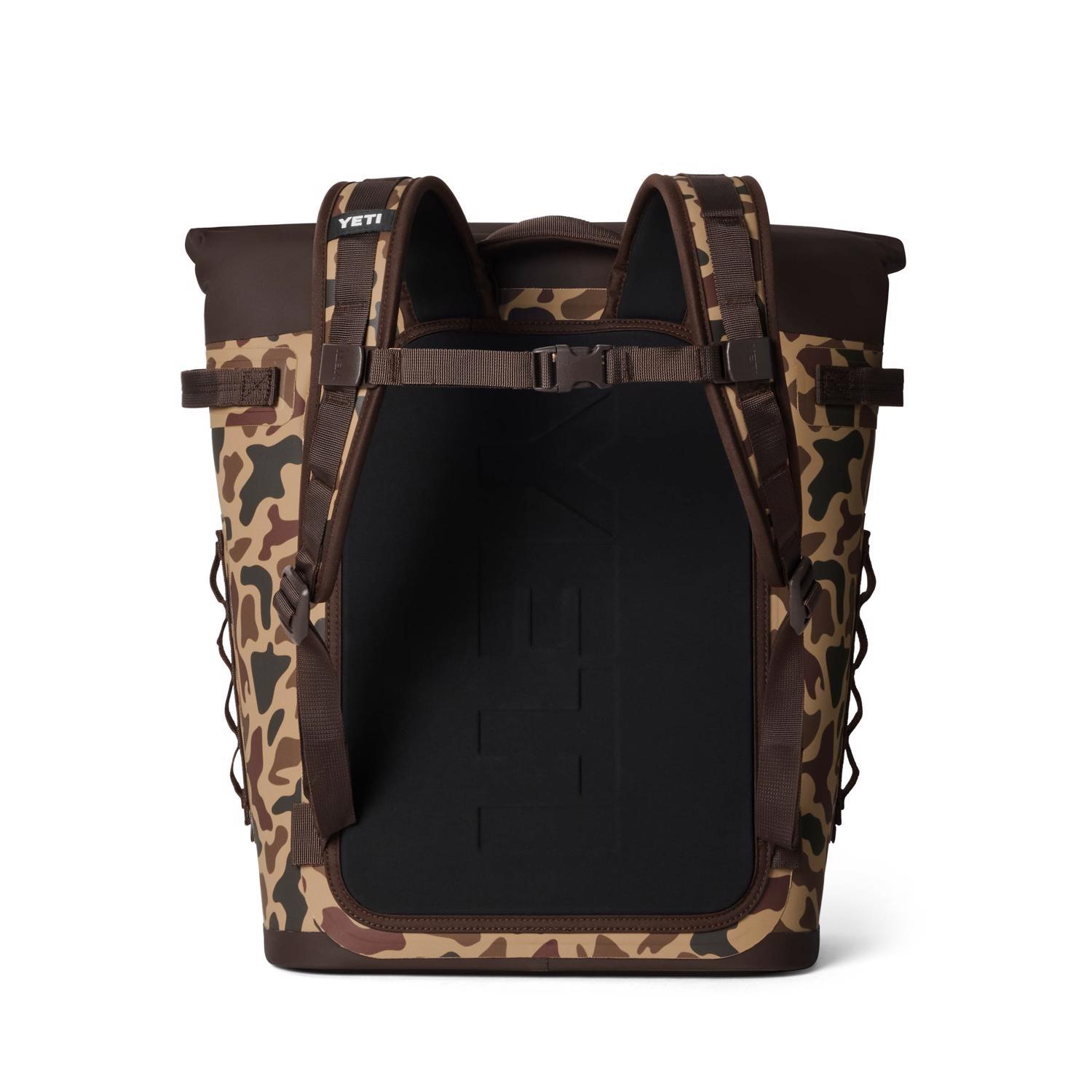 YETI Hopper M20 Wetlands Camo 36 can Backpack Cooler