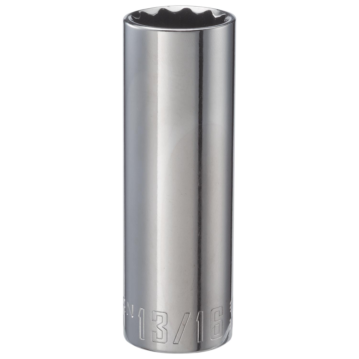 Craftsman 13/16 in. X 1/2 in. drive SAE 12 Point Deep Deep Socket 1 pc
