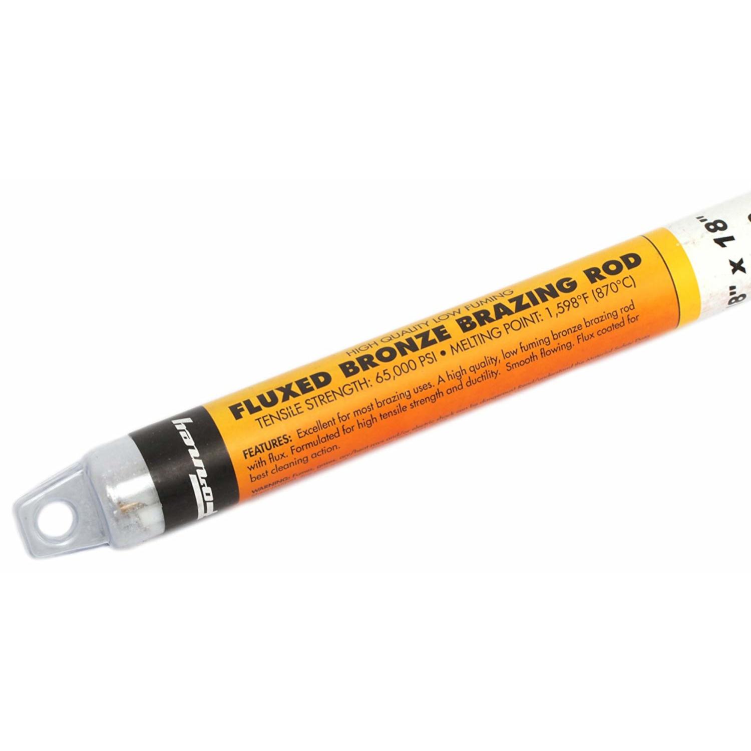 Forney 1/8 in. D X 18 in. L Bronze Brazing/Welding Rods 65000 psi 1 lb 10 pc
