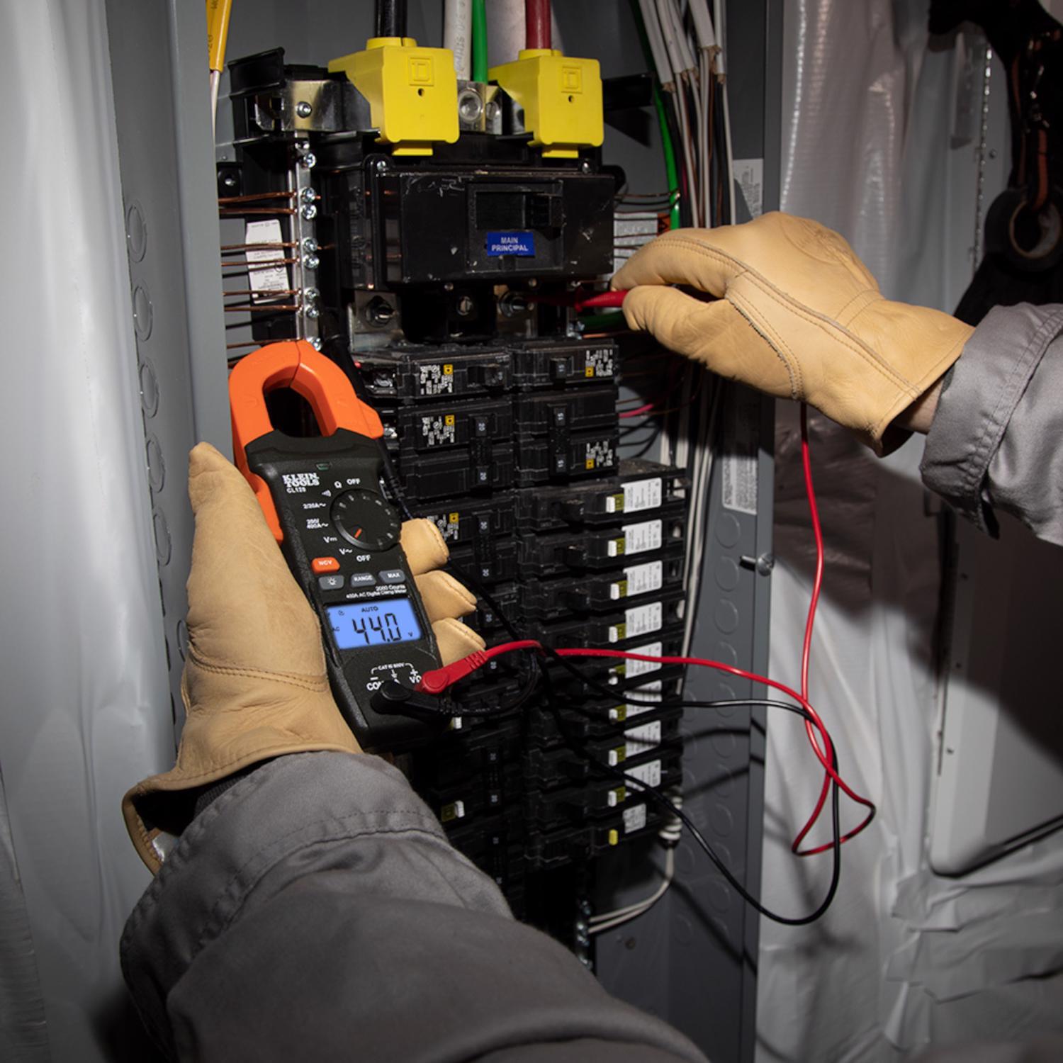 Klein Tools LCD Clamp Meter Test Kit