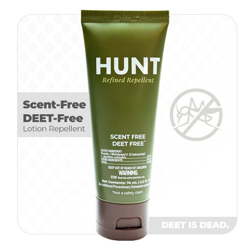 Hunt Scent-Free Deet-Free Insect Repellent Lotion