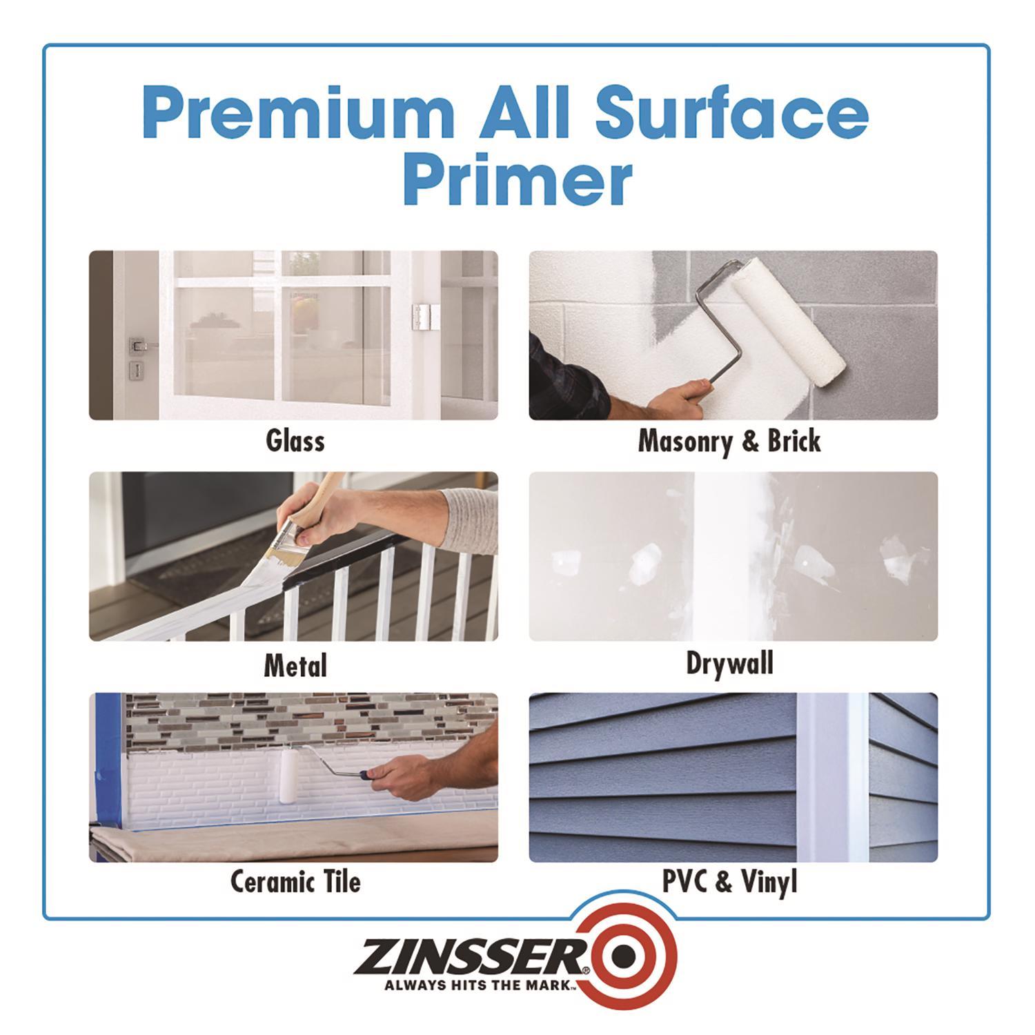 Zinsser Bulls Eye 123 Deep Tint White Primer and Sealer 1 gal