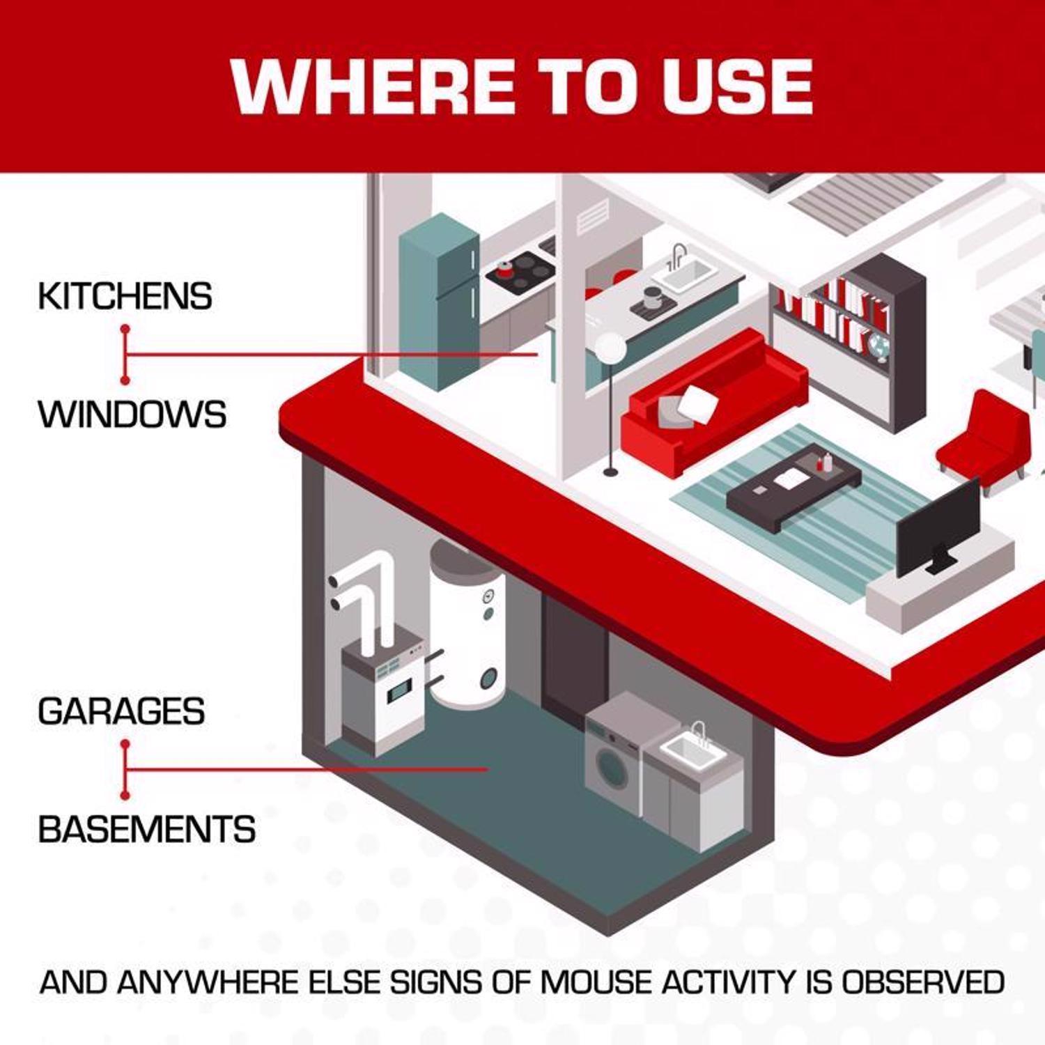 Tomcat Small Glue Trap For Mice 4 pk
