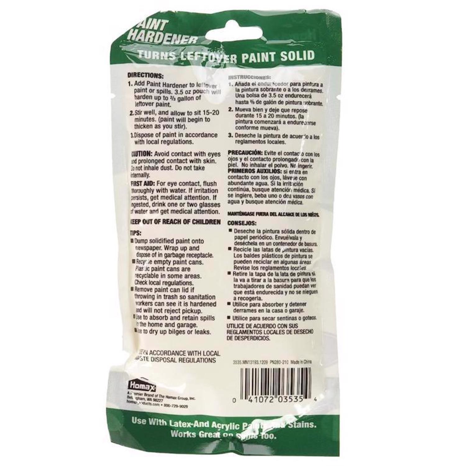 Homax Paint Hardeners 3.5 oz