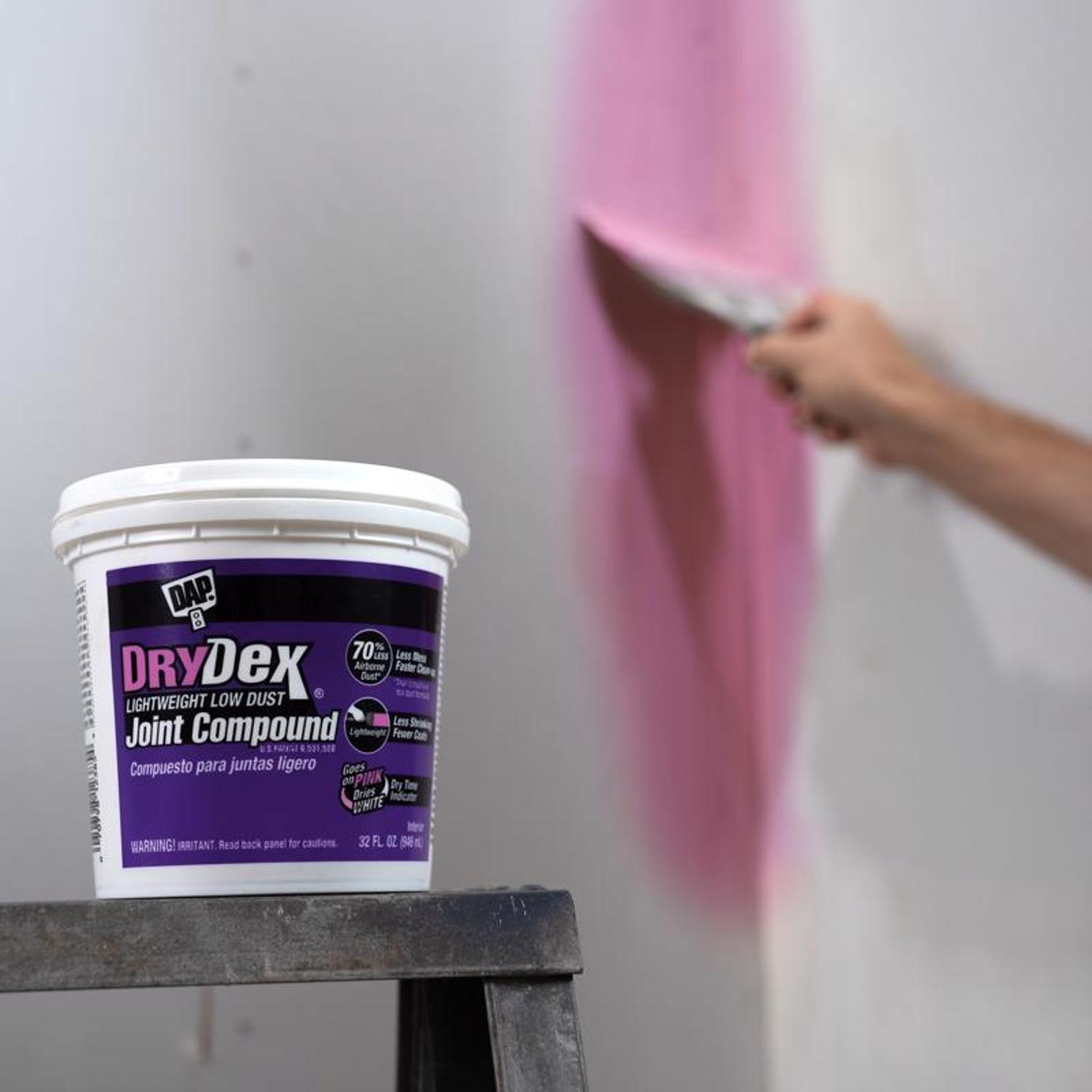 DAP DryDex Pink All Purpose Dust Control Joint Compound 32 oz