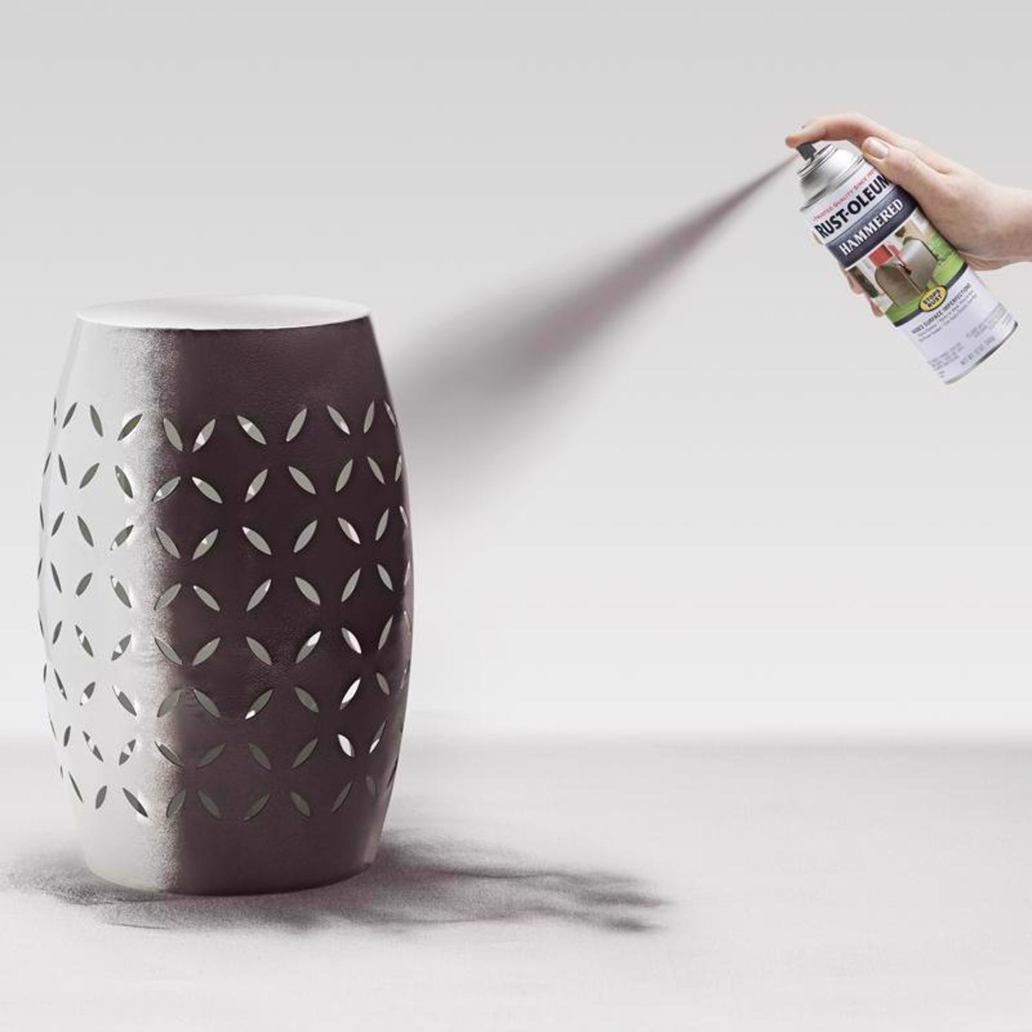 Rust-Oleum Stops Rust Hammered Dark Bronze Spray Paint 12 oz