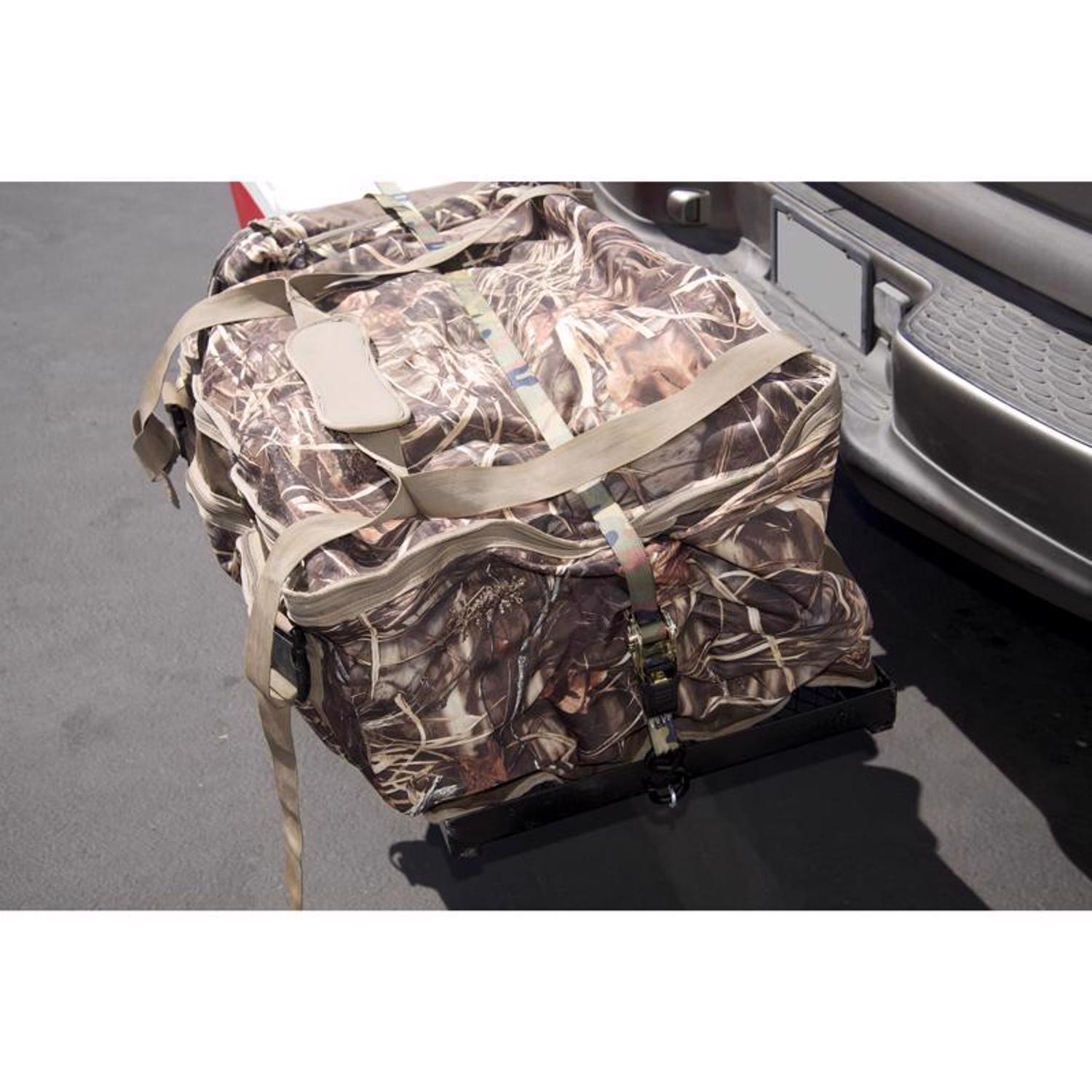 Keeper 1 in. W X 12 ft. L Camo Tie Down w/Ratchet 500 lb 2 pk