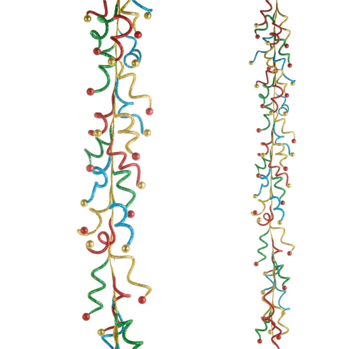 Raz 5 in. Multicolor Swirl Garland