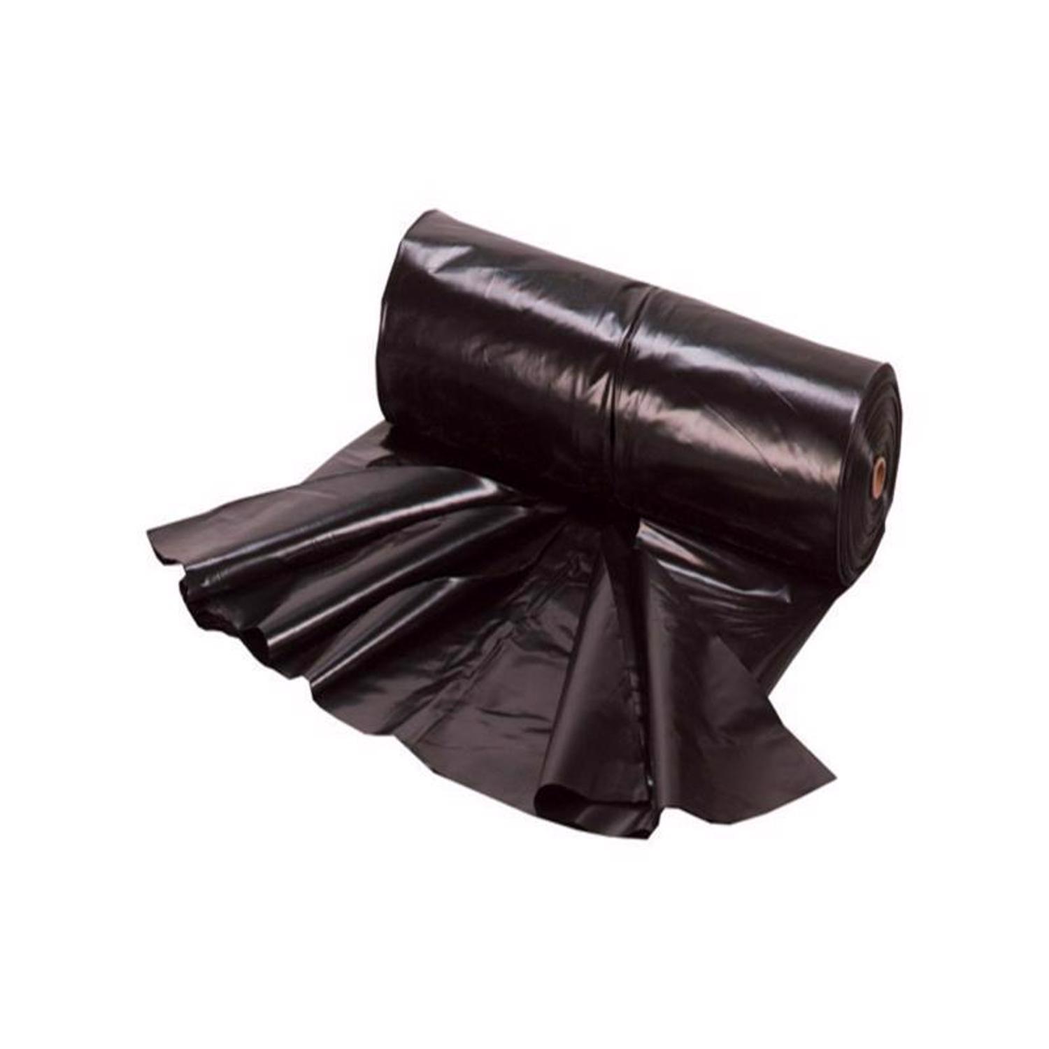 Ace Plastic Sheeting 6 mil X 10 ft. W X 25 ft. L Polyethylene Black 1 pk