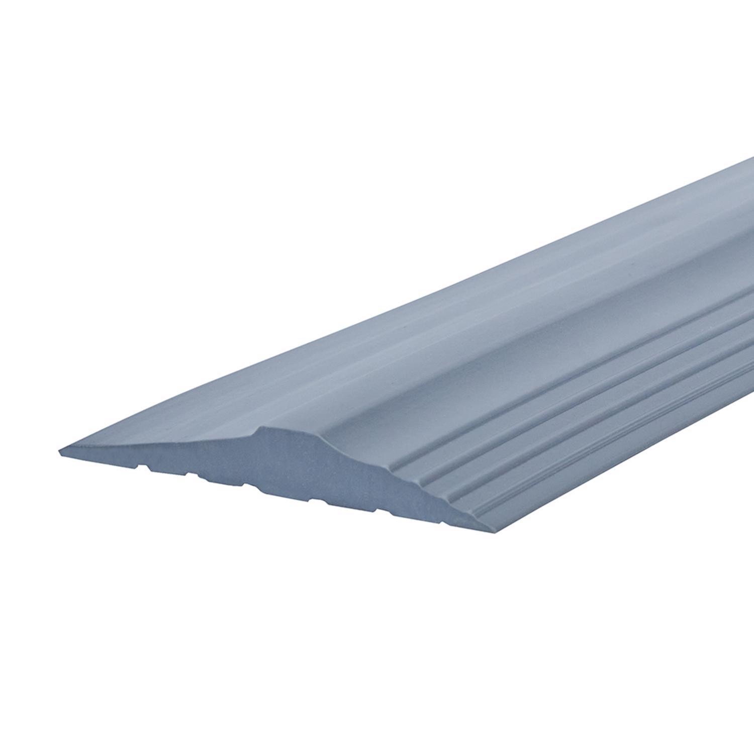 M-D Building Products Gray Vinyl Threshold For Garage Doors 120 in. L X 0.5 in.