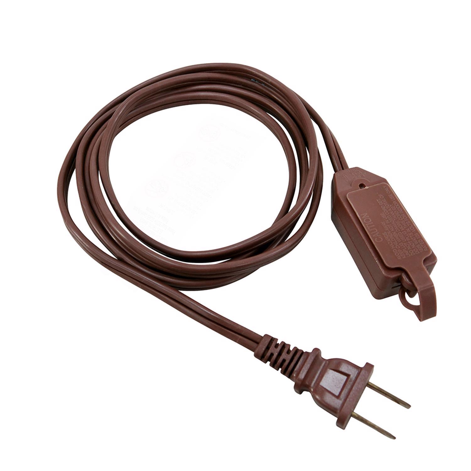 Ace Indoor 20 ft. L Brown Extension Cord 16/2 SPT-2