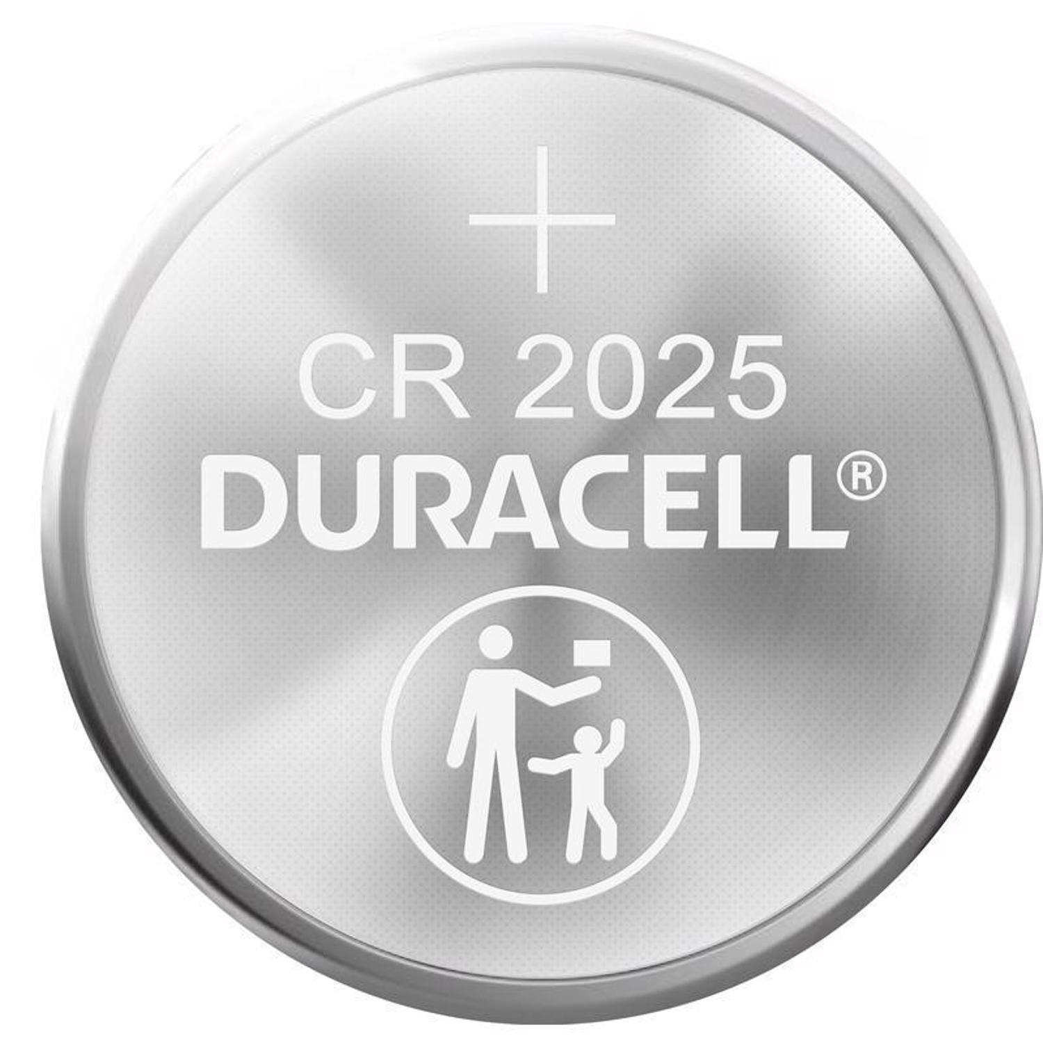 Duracell Lithium Coin 2025 3 V 165 mAh Medical Battery 2 pk