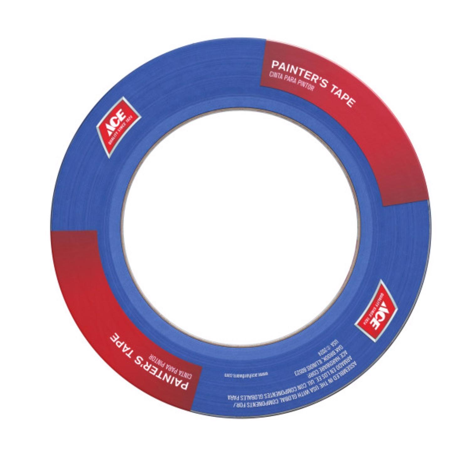 Ace Clean Release 0.7 in. W X 60 yd L Blue Medium Strength Painter's Tape 1 pk