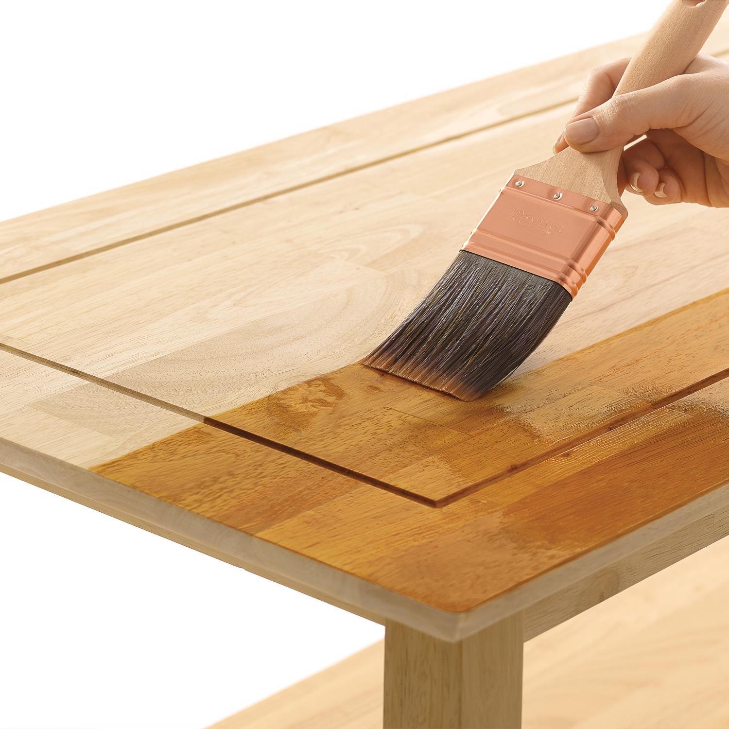 Minwax Wood Finish Semi-Transparent Golden Pecan Oil-Based Penetrating Stain 1 gal