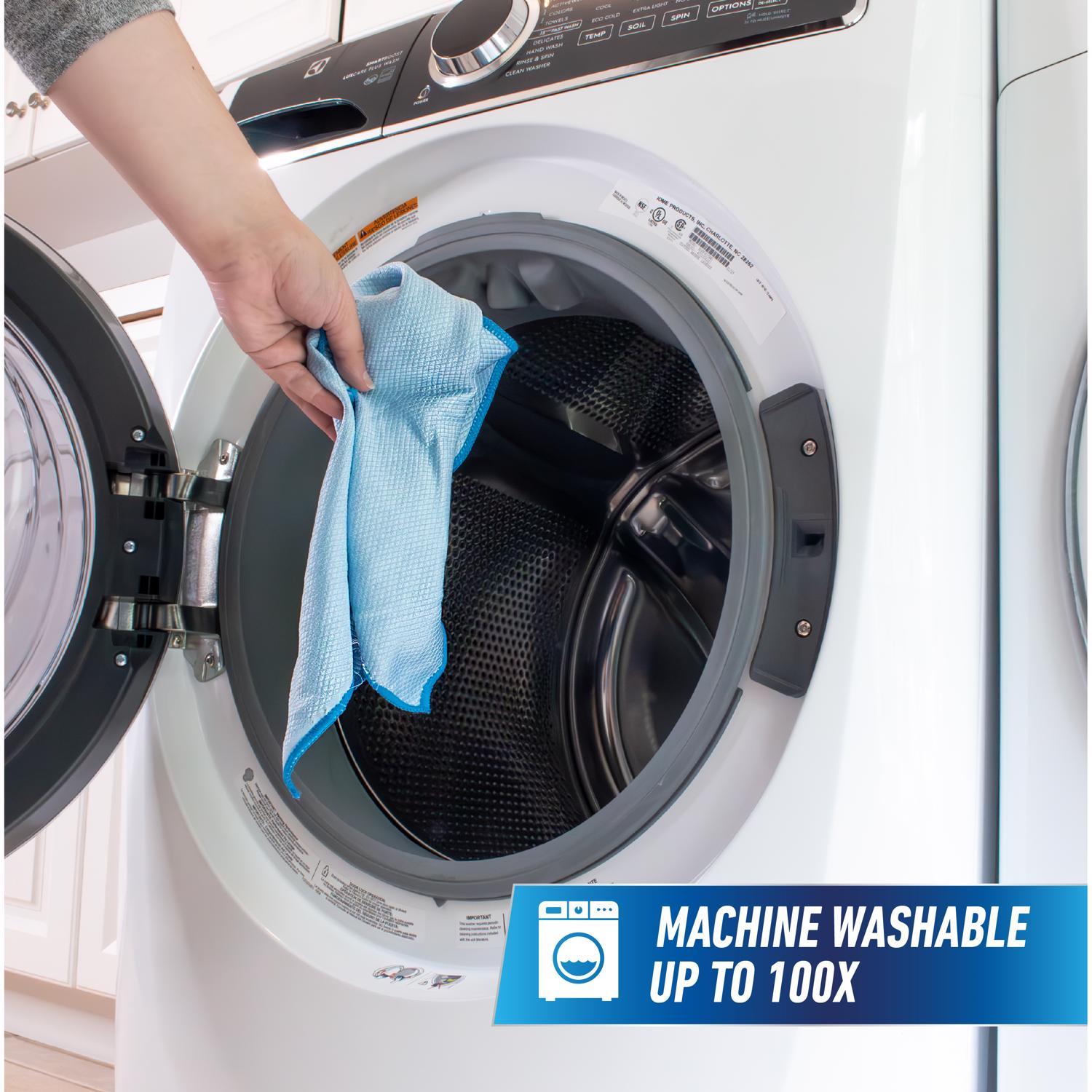 Unger Professional Grade Microfiber Cleaning Towel 18 in. W X 18 in. L 3 pk