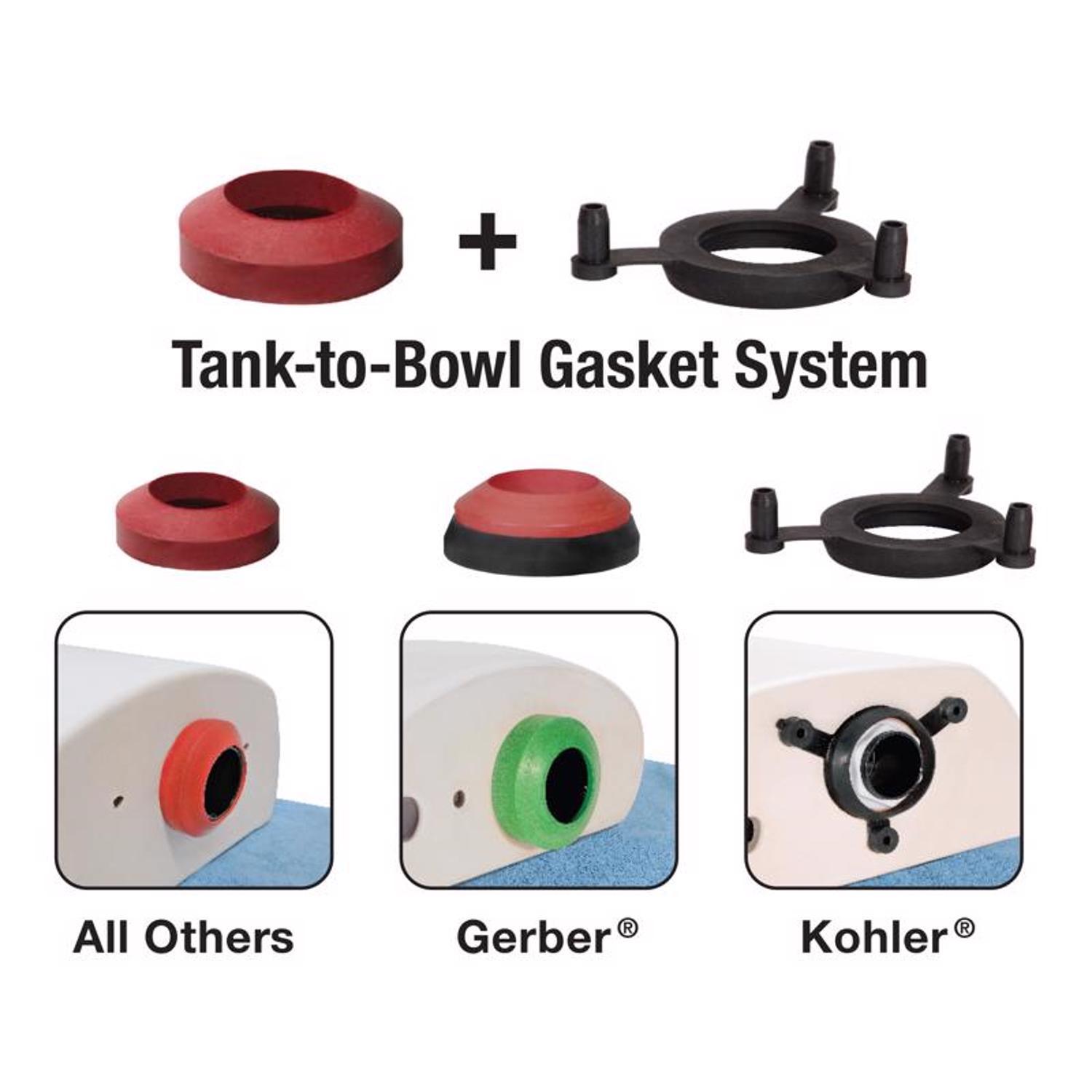 Fluidmaster PerforMAX The Everything Toilet Repair Kit Multicolored Plastic For Universal