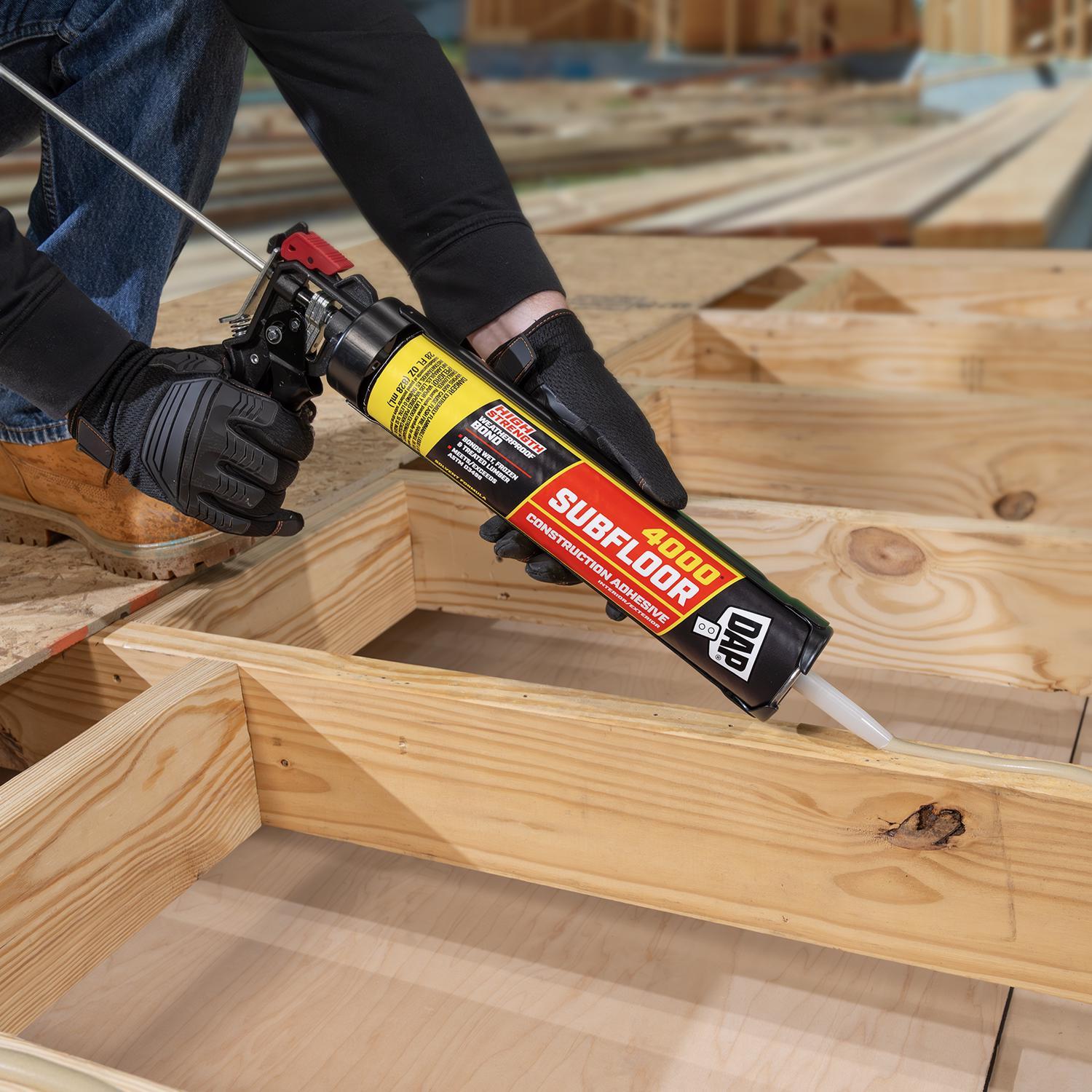 DAP 4000 Subfloor Solvent Based Subfloor Adhesive 28 oz