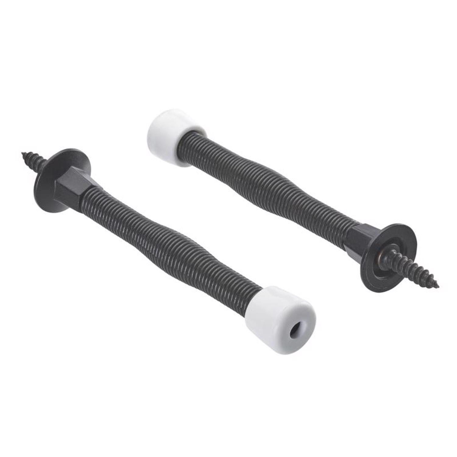 Ace 3 in. W Metal Oil Rubbed Bronze Spring Door Stop Mounts to door and wall 0 in.