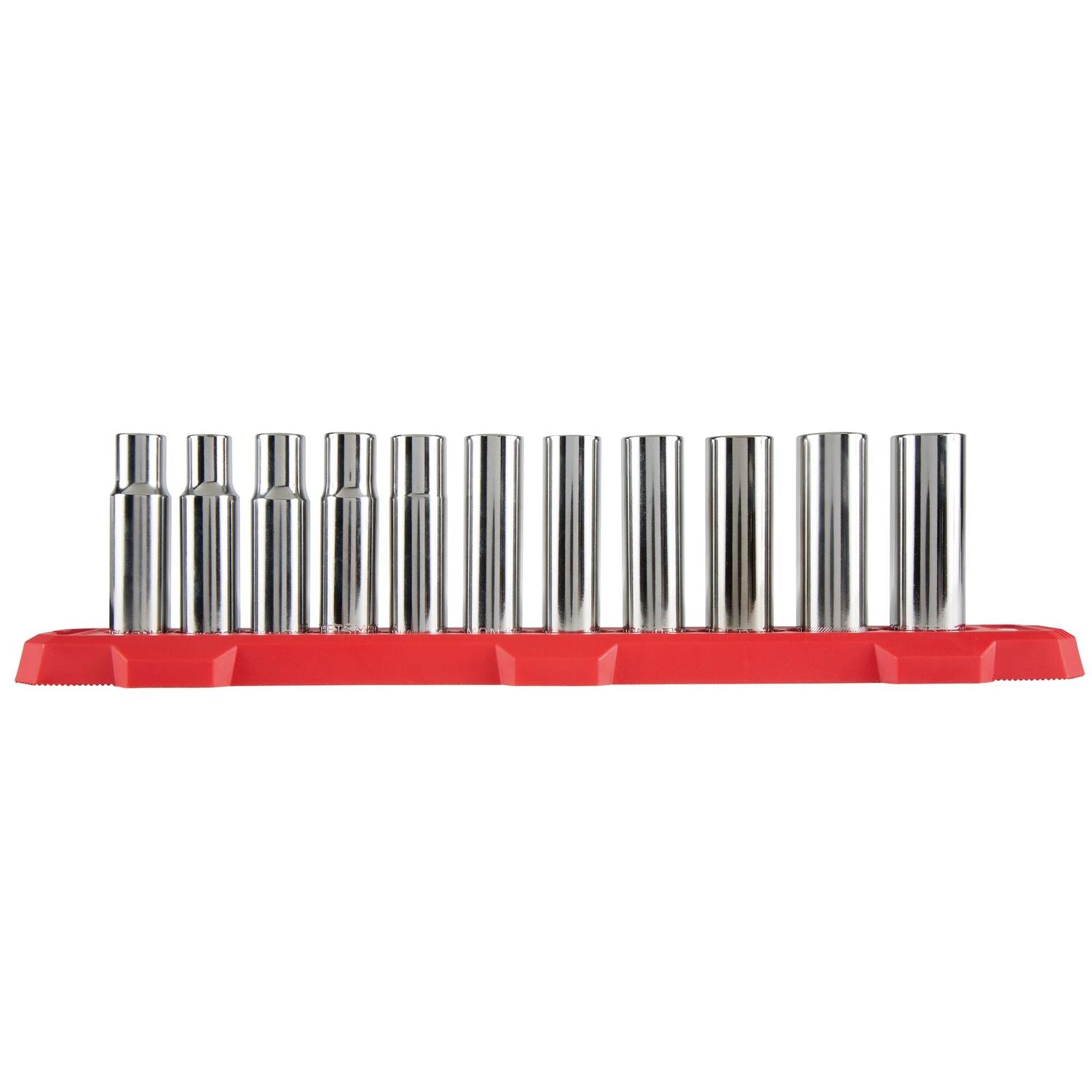 Craftsman 1/2 in. drive Metric 12 Point Deep Socket Set 11 pc
