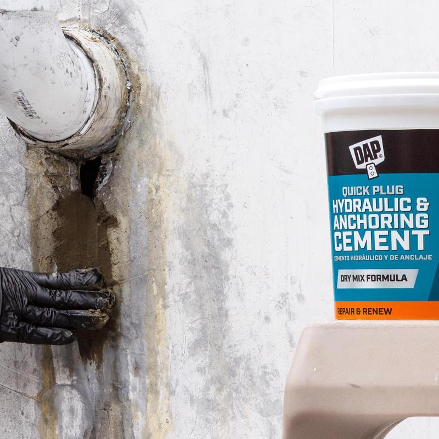 DAP Quick Plug Hydraulic & Anchoring Cement 10 lb Gray