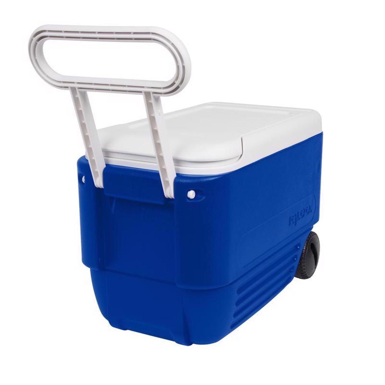 Igloo Wheelie Cool Blue 38 qt Roller Cooler