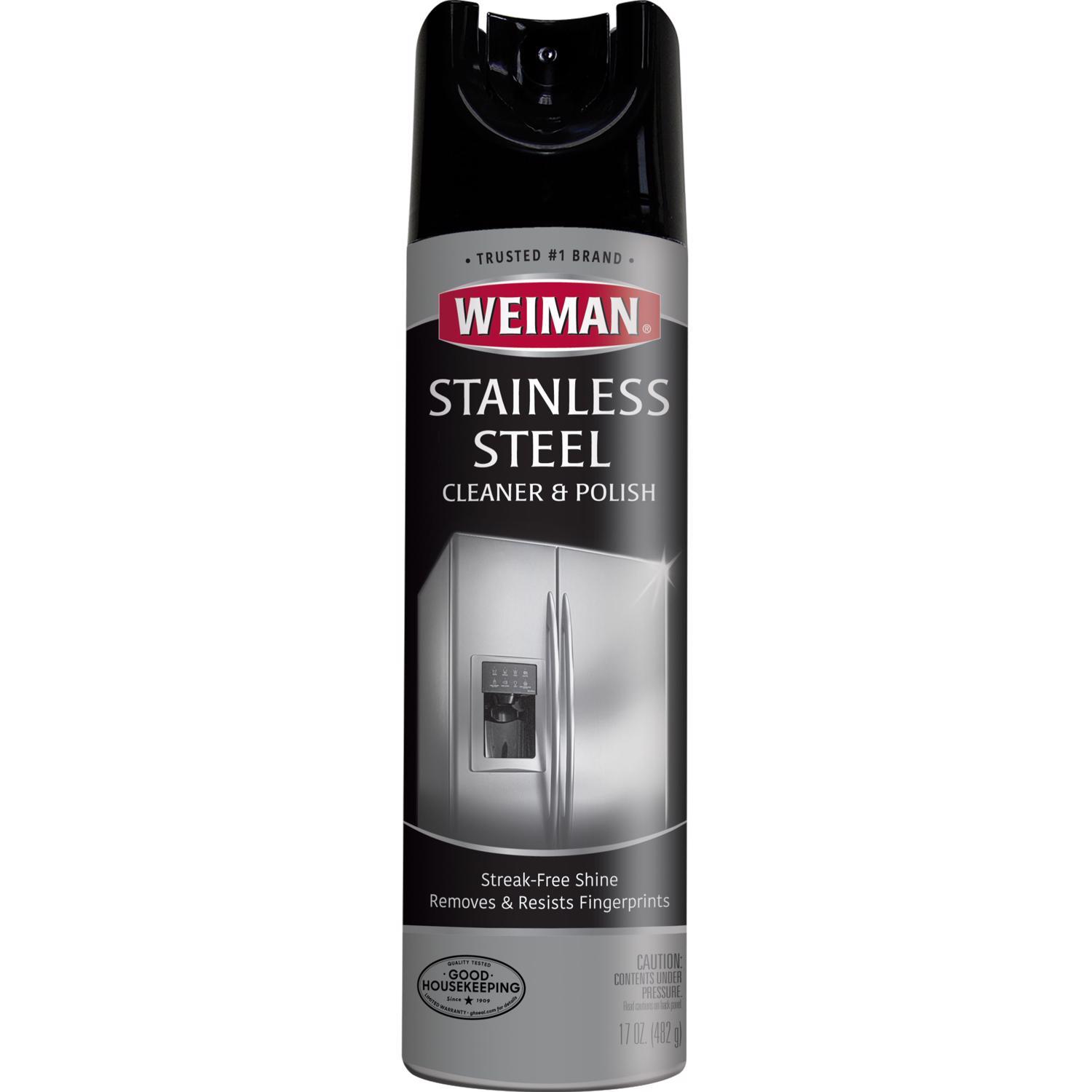 Weiman Floral Scent Stainless Steel Cleaner & Polish 17 oz Spray