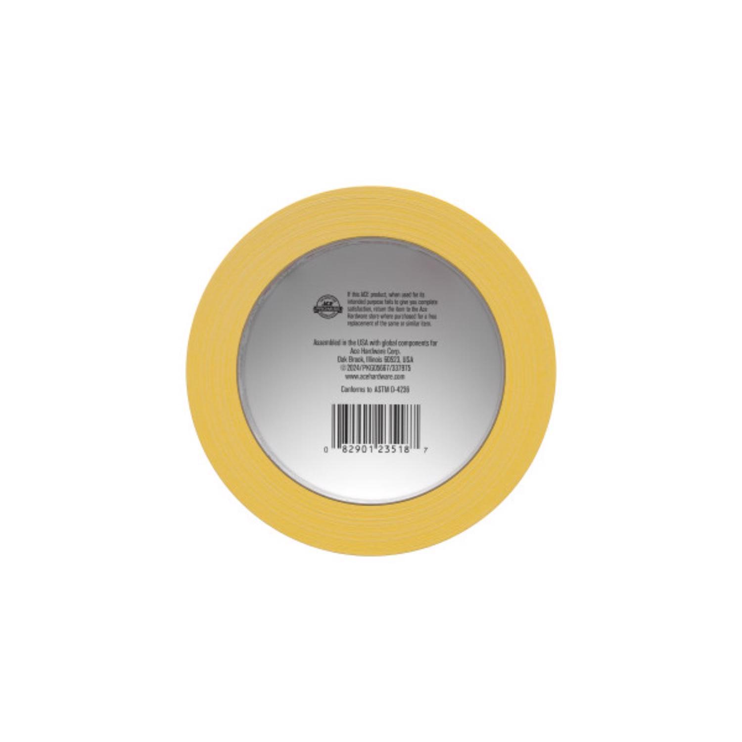 Ace 1.88 in. W X 20 yd L Yellow Solid Duct Tape