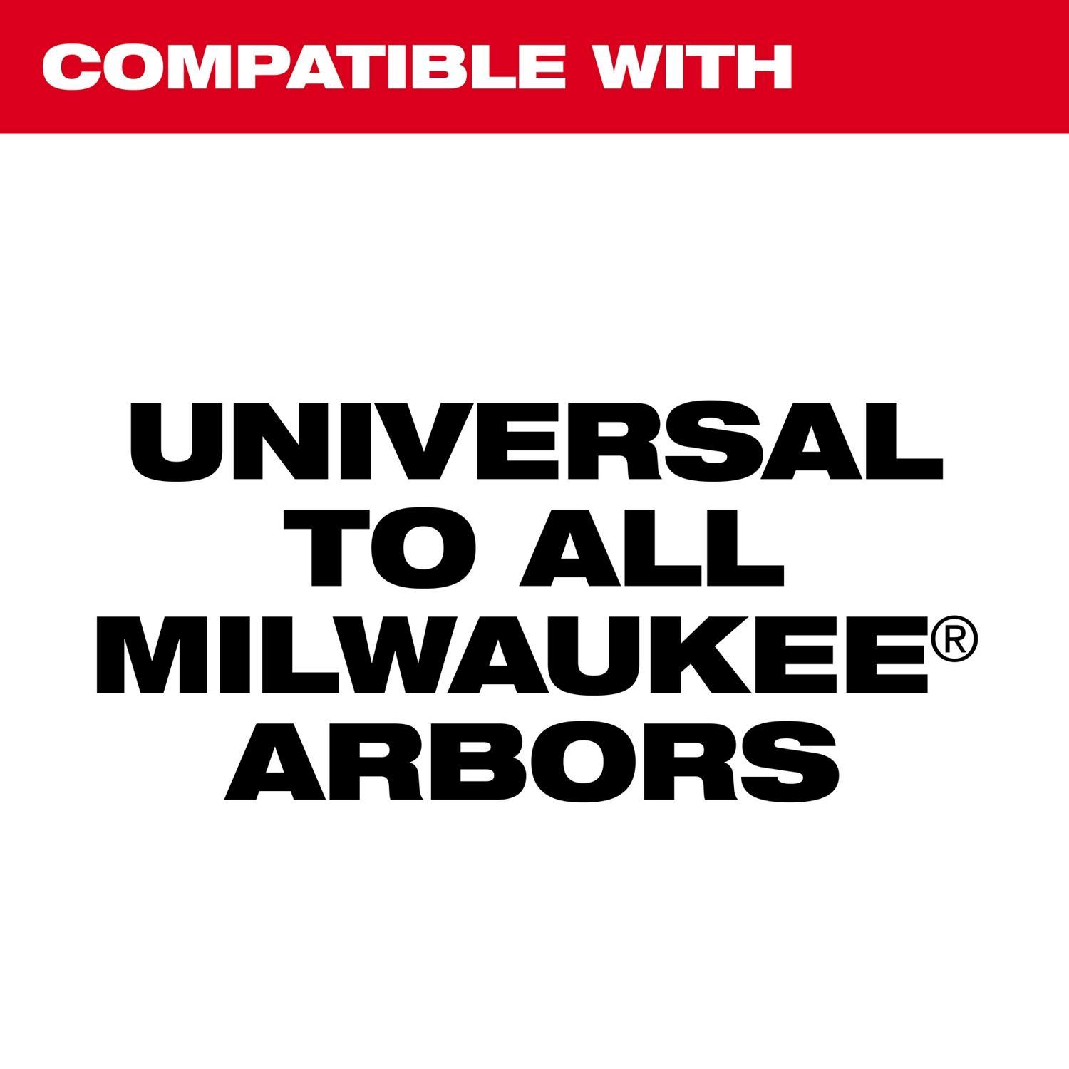 Milwaukee High Speed Steel 4 in. L X 1/4 in. D Hole Saw Pilot Bit