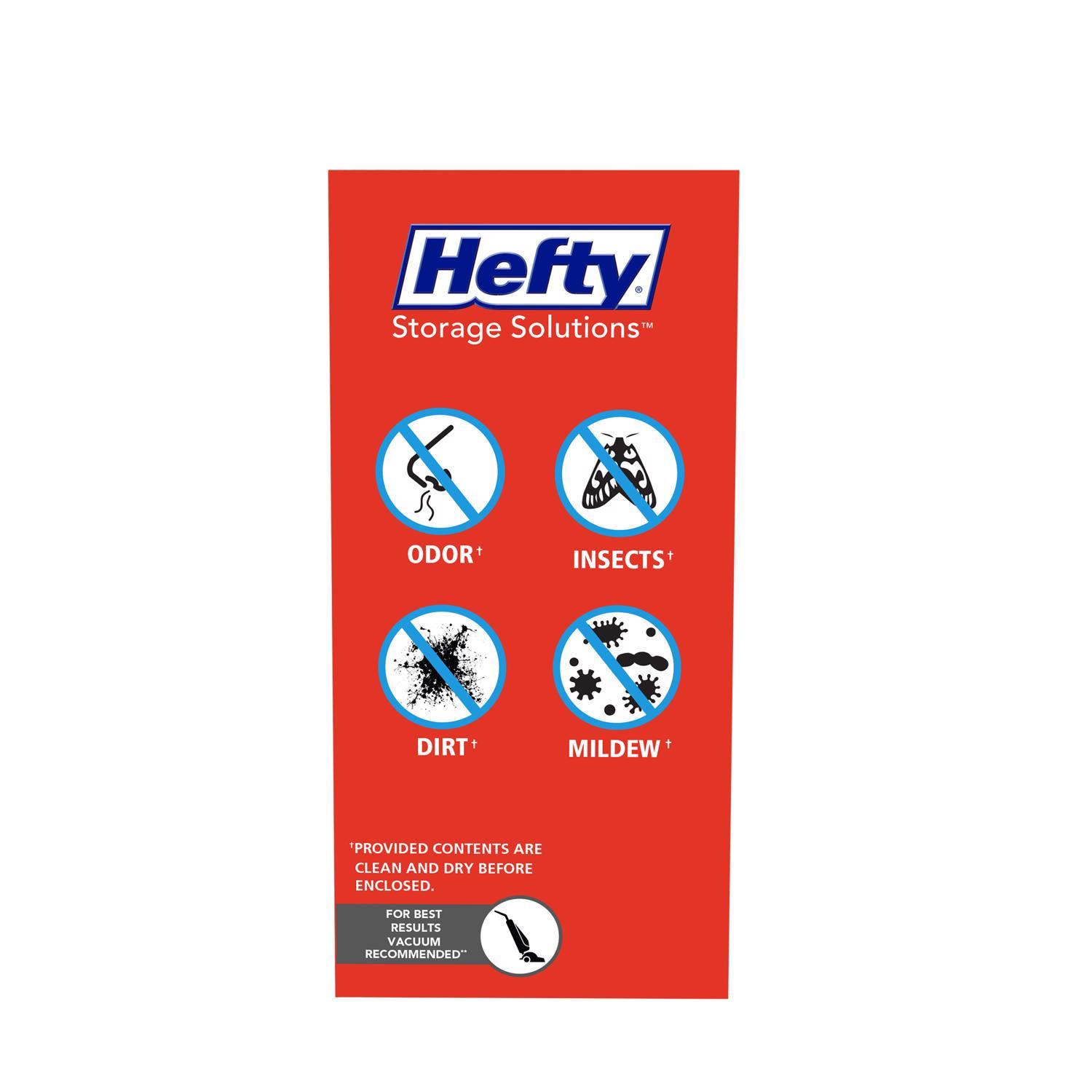 Hefty Shrink-Pak Vaccum Clear Vacuum Cube Storage Bags