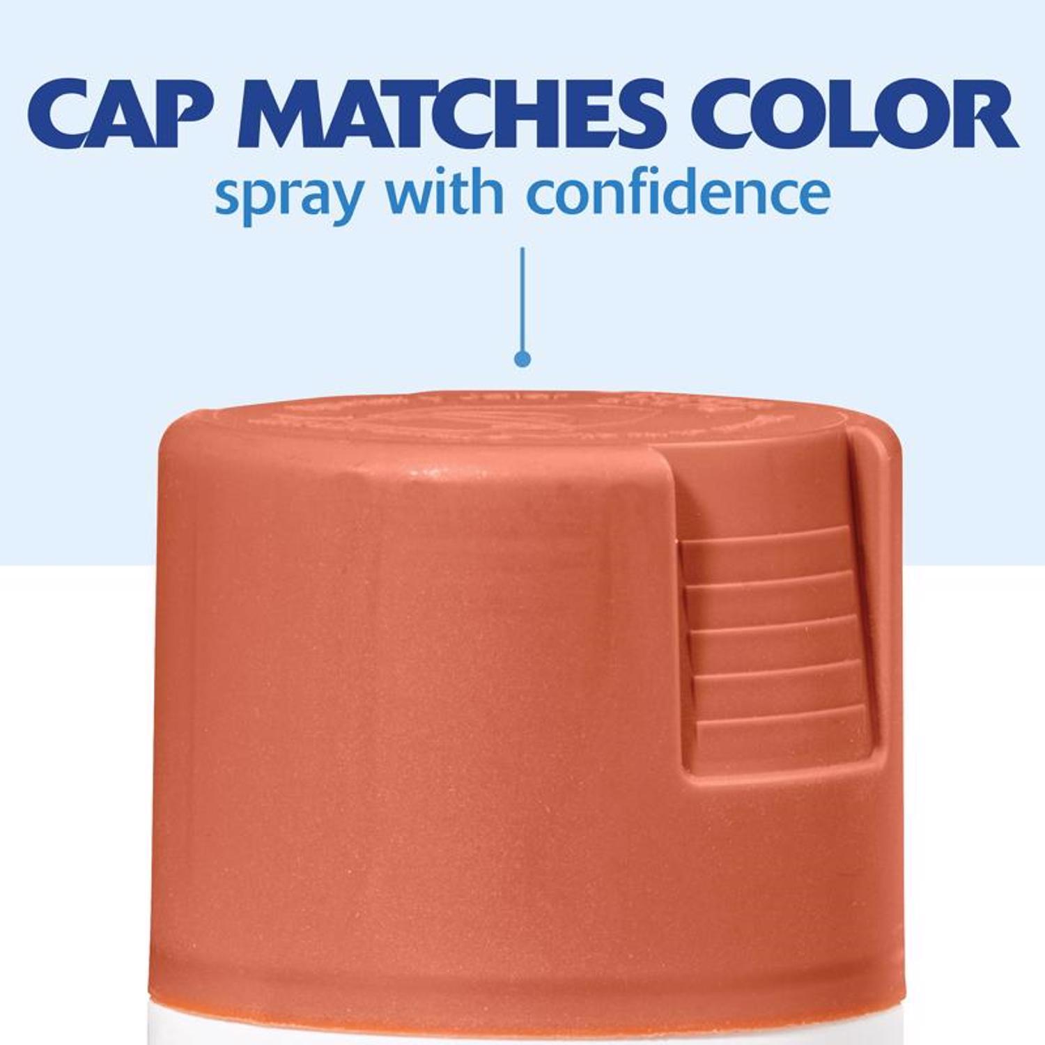 Rust-Oleum Painter's Touch 2X Ultra Cover Satin Cinnamon Paint+Primer Spray Paint 12 oz