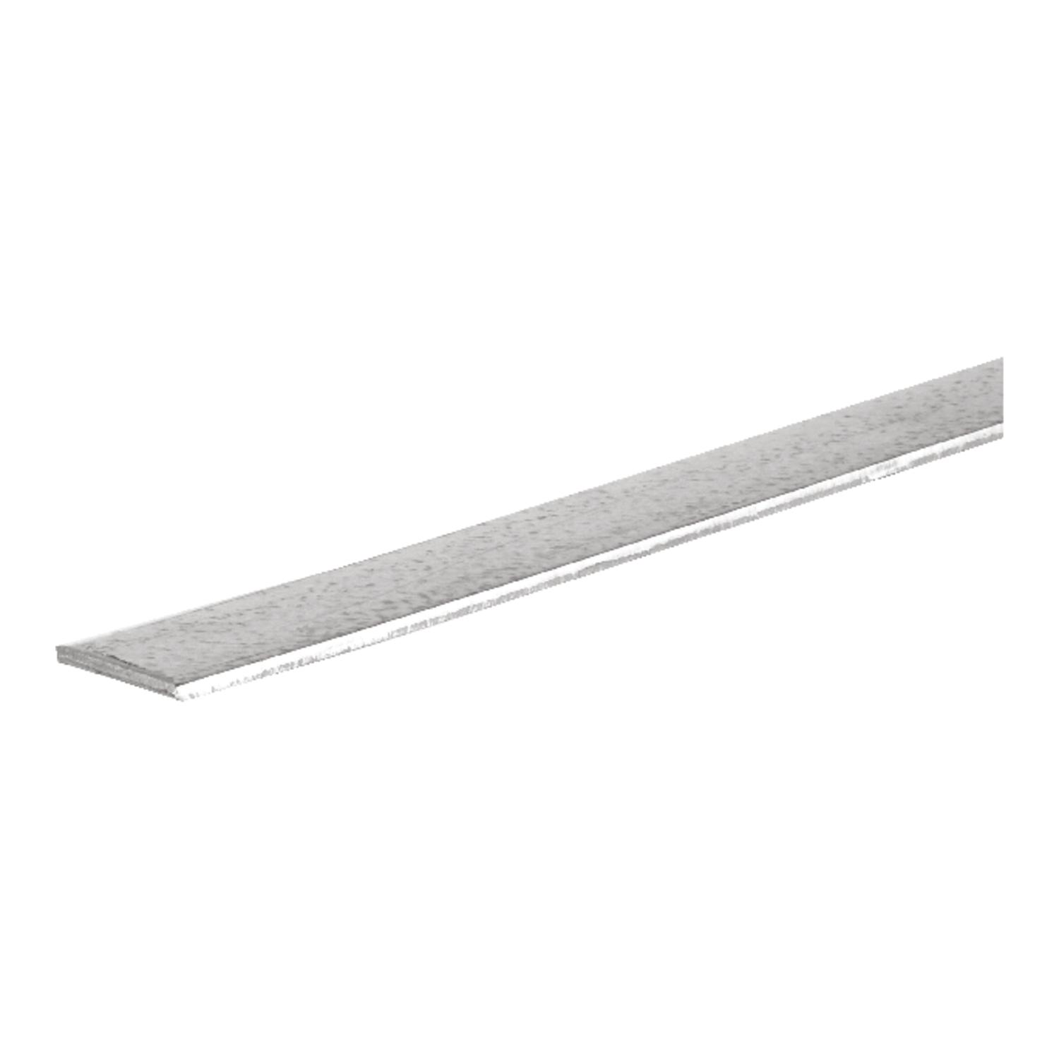 SteelWorks 0.125 in. X 1 in. W X 72 in. L Steel Flat Bar