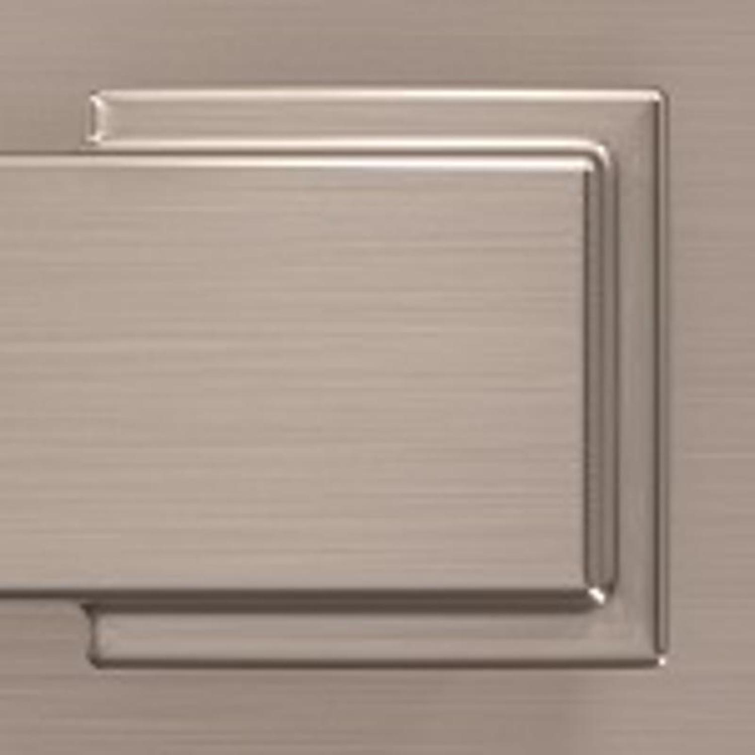 Schlage Georgian Satin Nickel Deadbolt and Entry Door Knob 1-3/4 in.