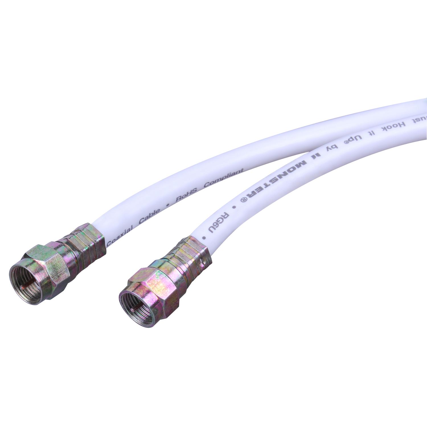 Monster Just Hook It Up 25 ft. Video Coaxial Cable