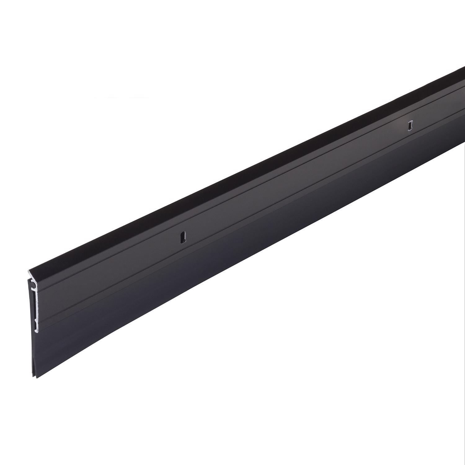 M-D Building Products DENY Bronze Aluminum/Vinyl Sweep For Doors 36 in. L X 0.25 in.