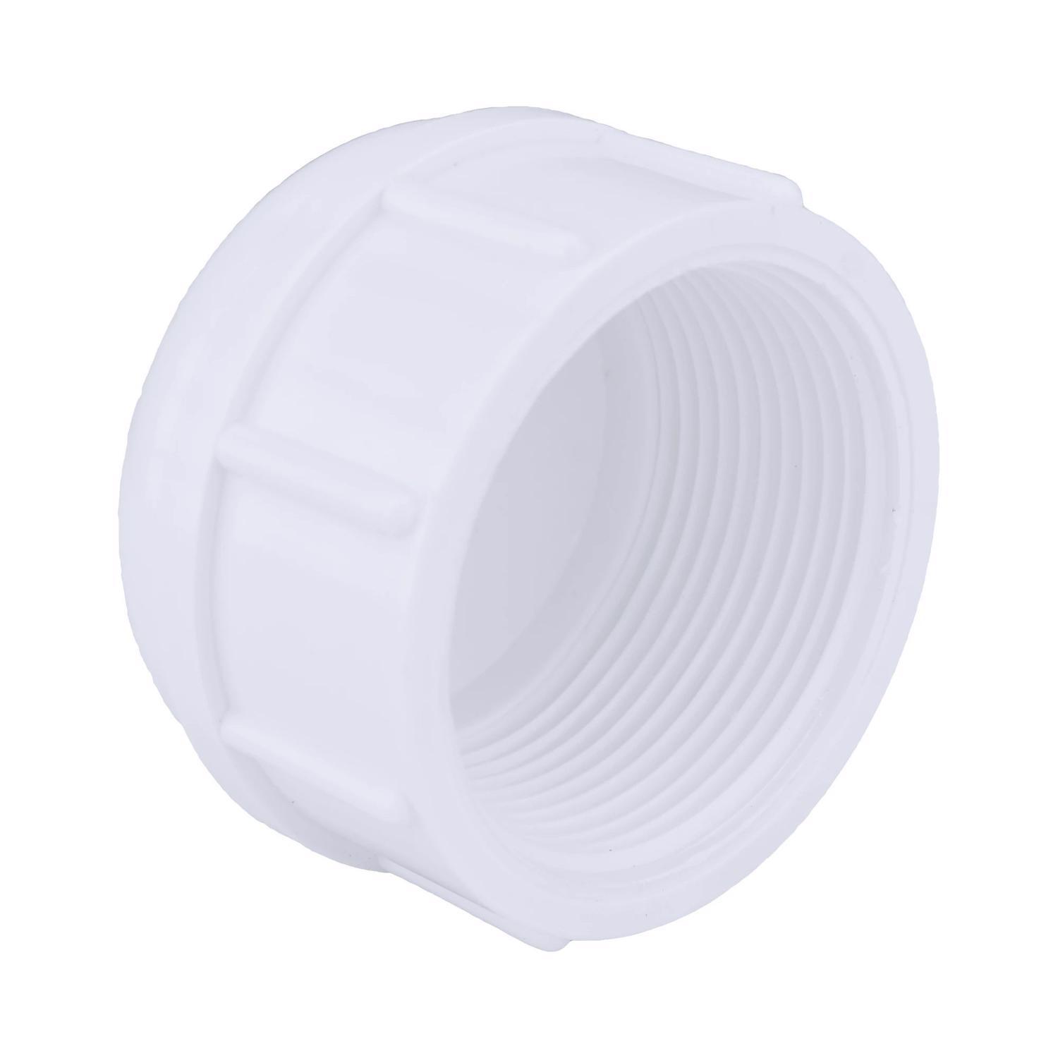 Charlotte Pipe Schedule 40 1/2 in. FPT X 1/2 in. D FPT PVC Cap 1 pk