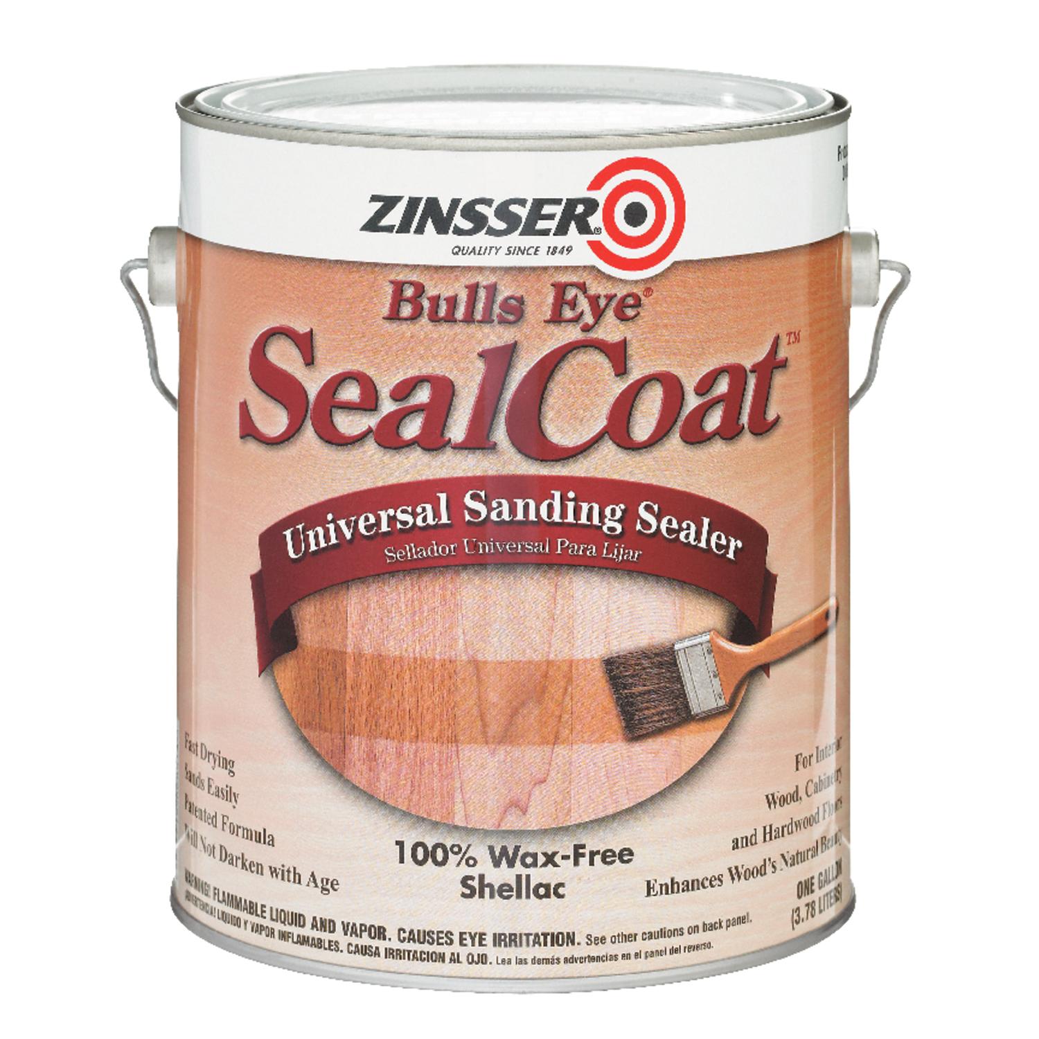Zinsser Bulls Eye Matte Clear Semi-Transparent Oil-Based Sanding Sealer 1 gal