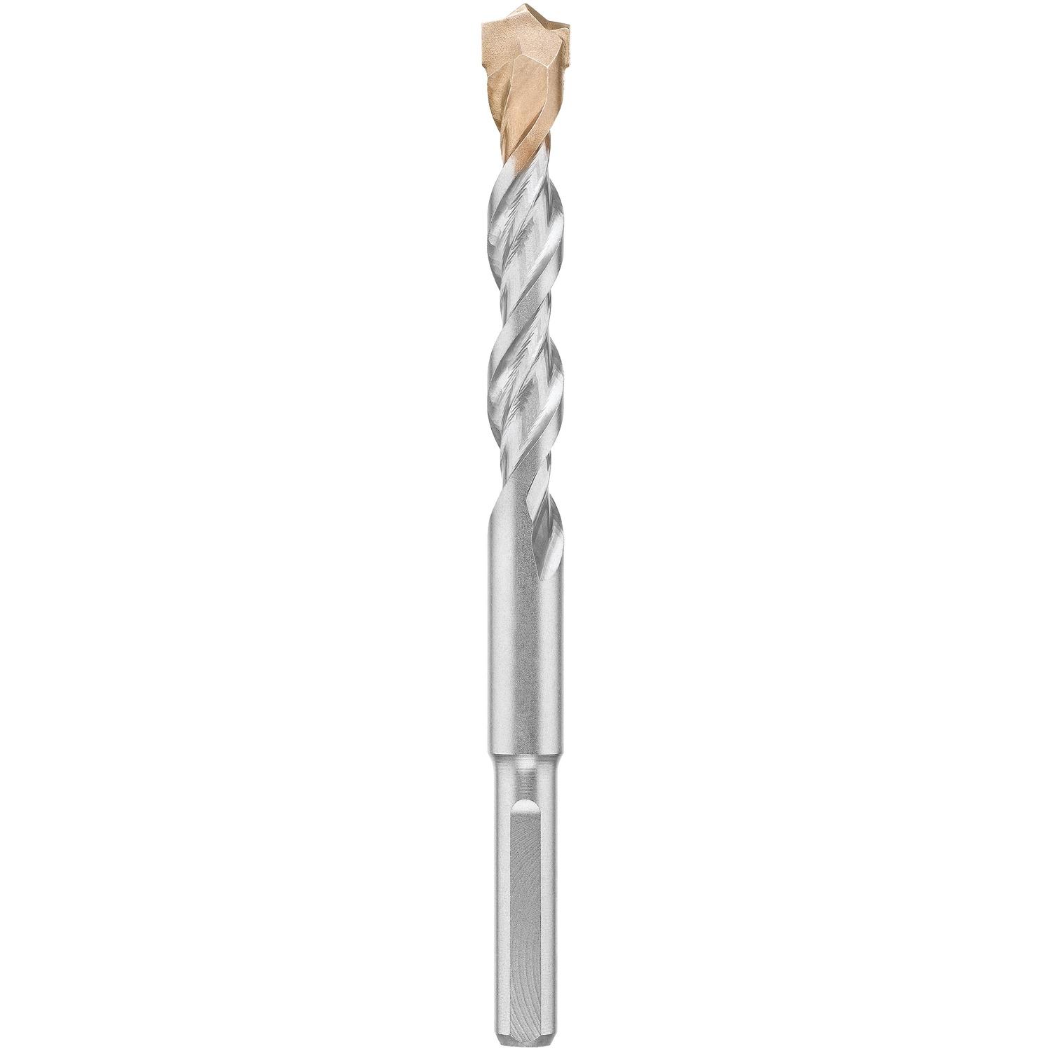DEWALT 3/8 in. X 12 in. L Carbide Tipped Percussion Drill Bit 3-Flat Shank 1 pc