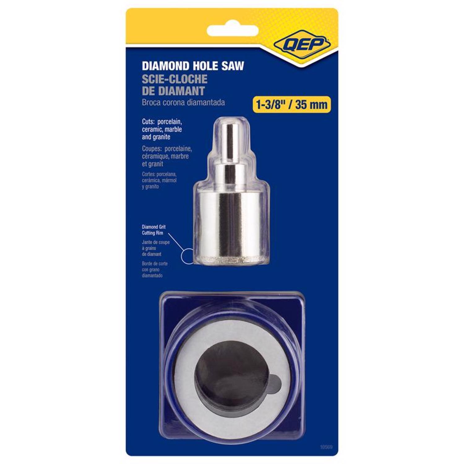 QEP Diamond Grit Hole Saw Kit