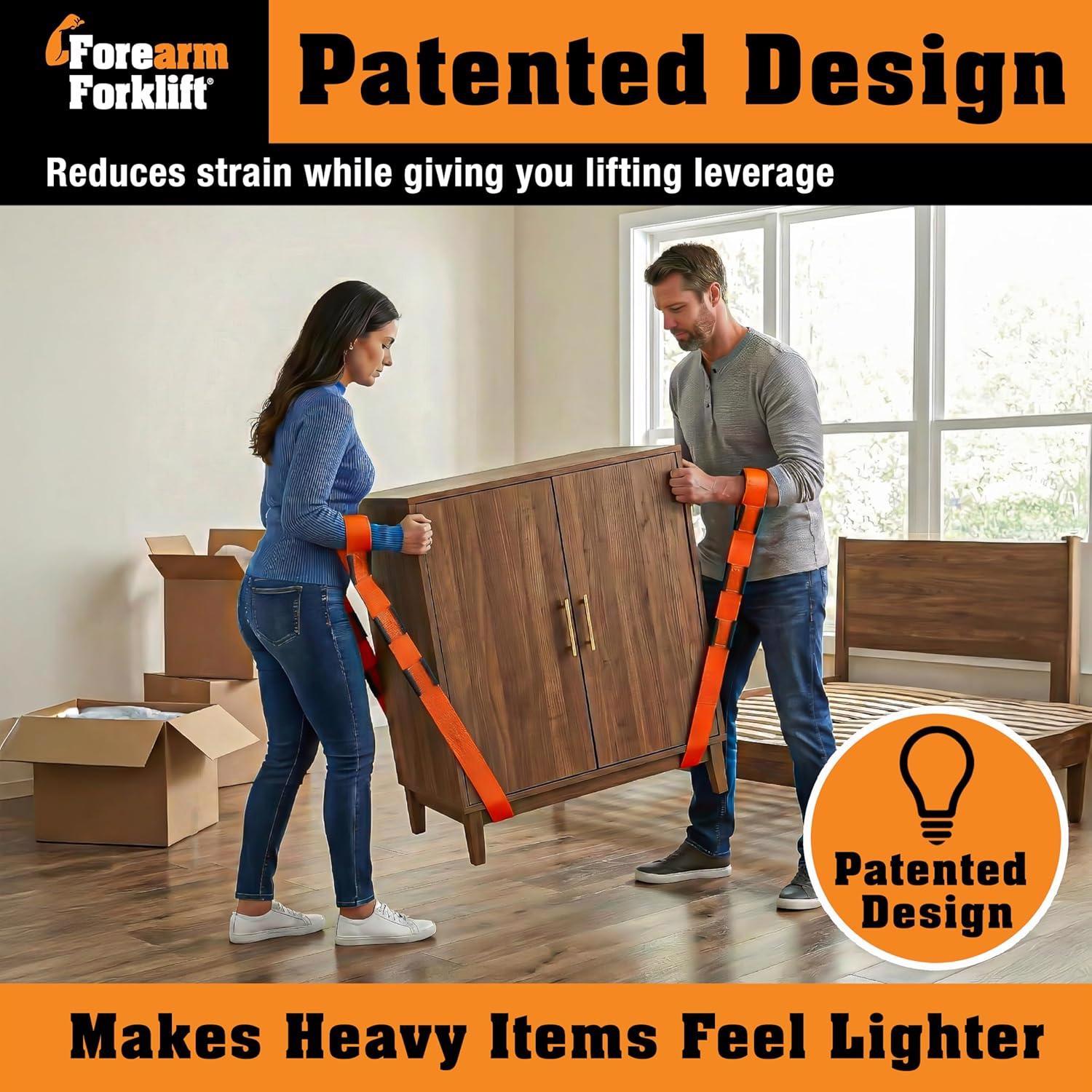 Forearm Forklift Arm Sling Lifting Strap 800 lb