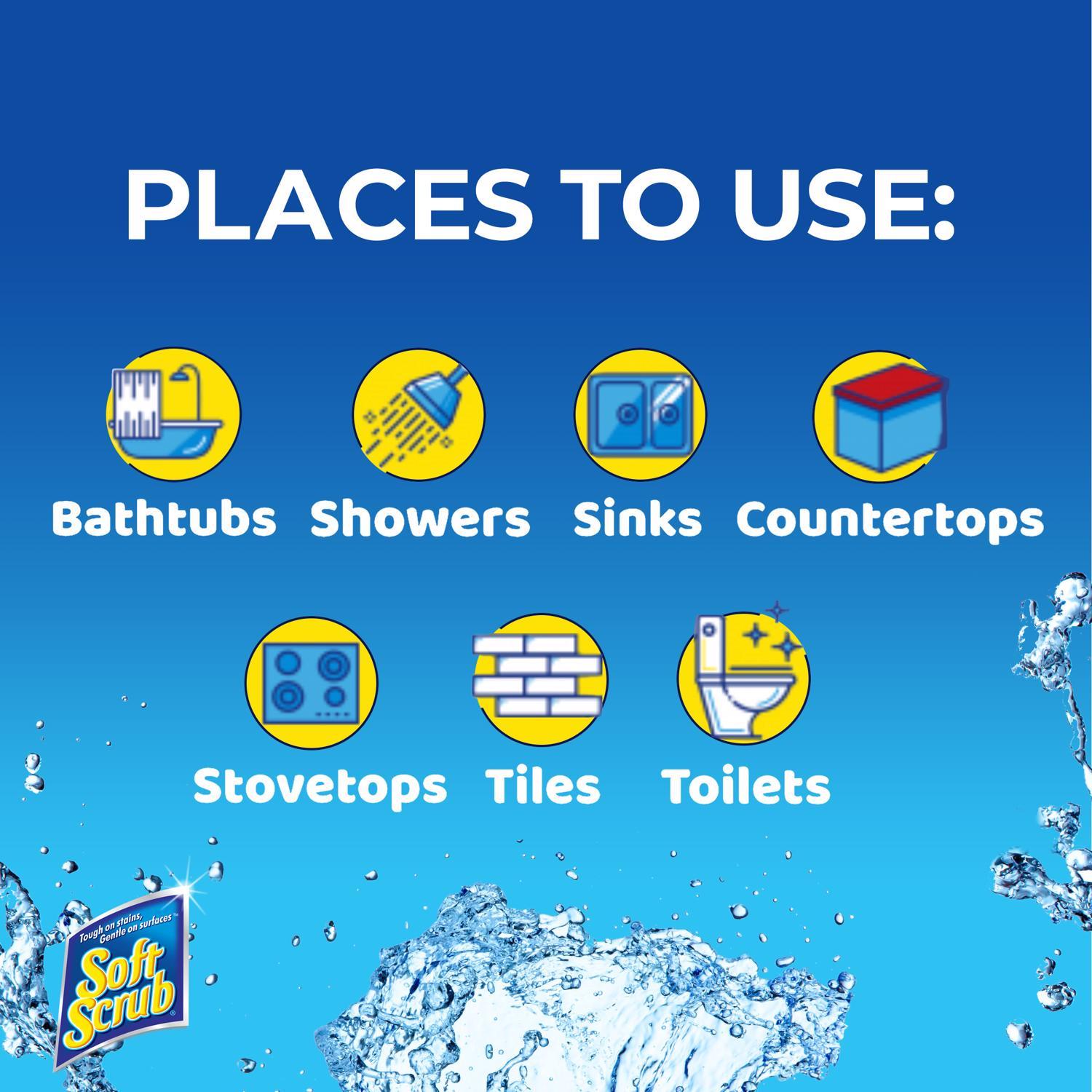 Soft Scrub Lemon Scent Cleanser 24 oz Cream