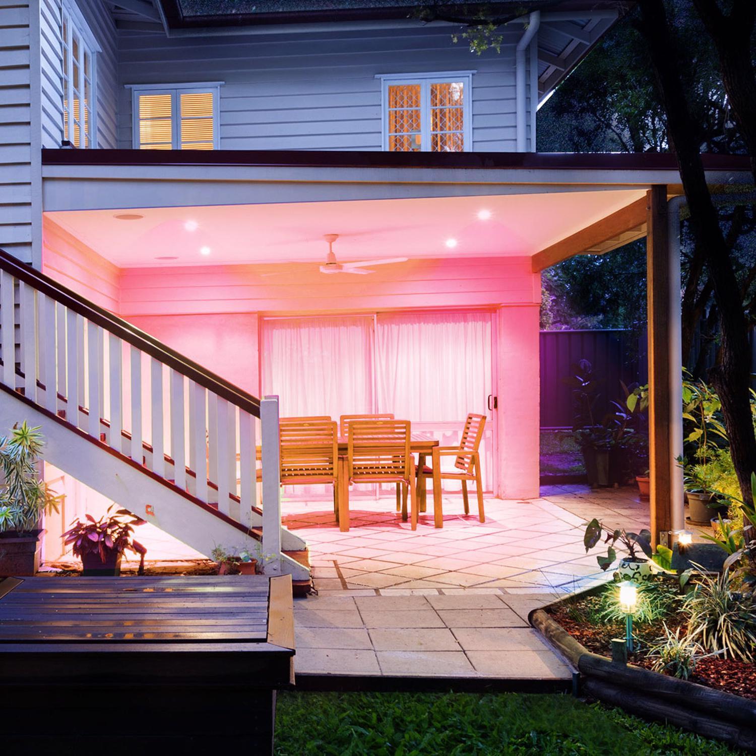 LIFX Smart Home BR30 E26 (Medium) Smart-Enabled LED Bulb Color Changing 75 Watt Equivalence 1 pk