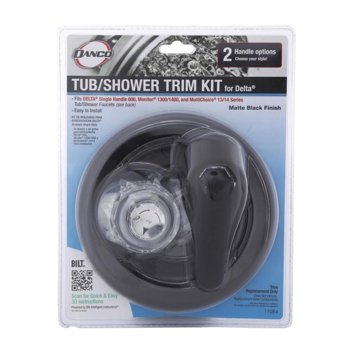 Danco Trim Kit For Delta Black