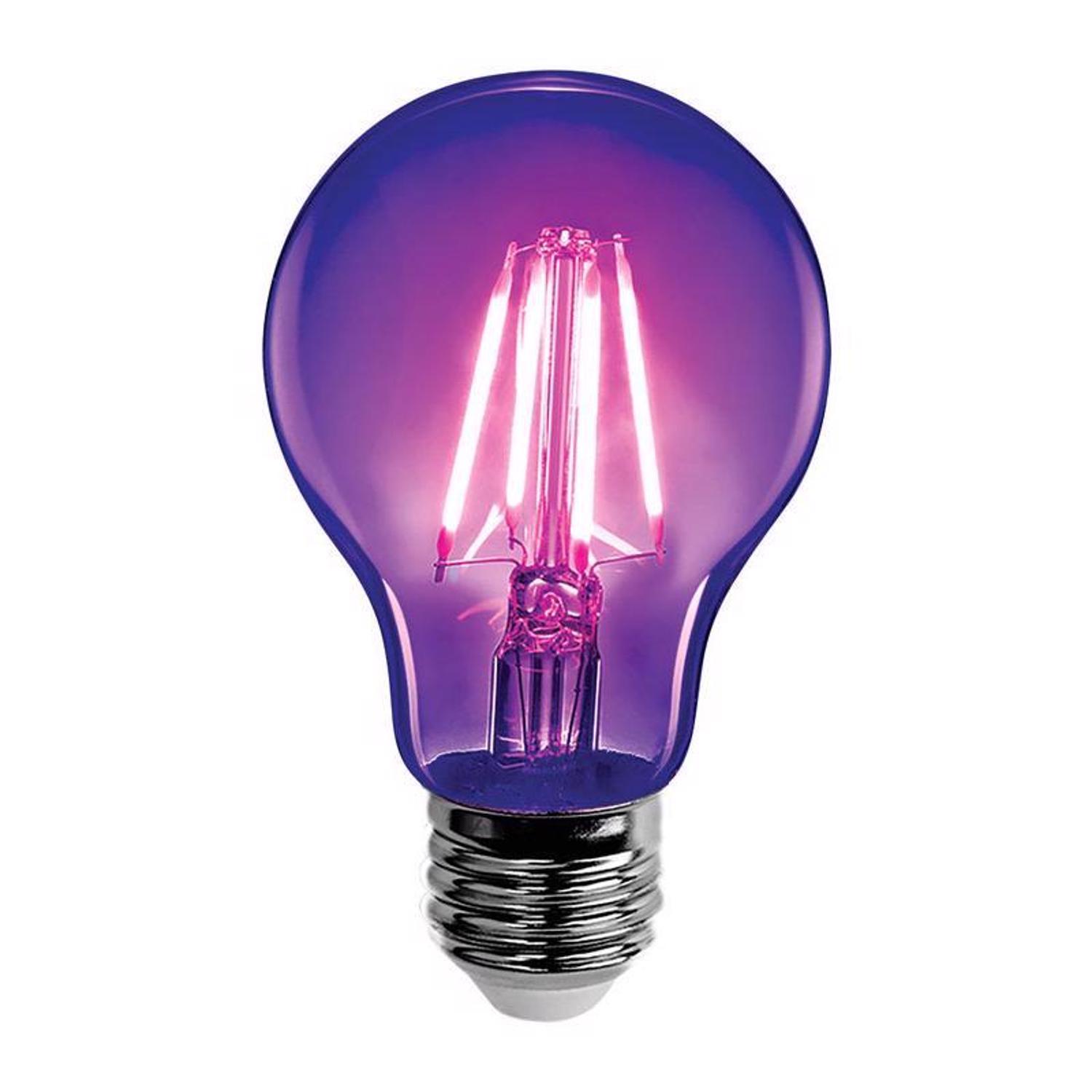 Feit A19 E26 (Medium) LED Bulb Black Light 7 Watt Equivalence 1 pk