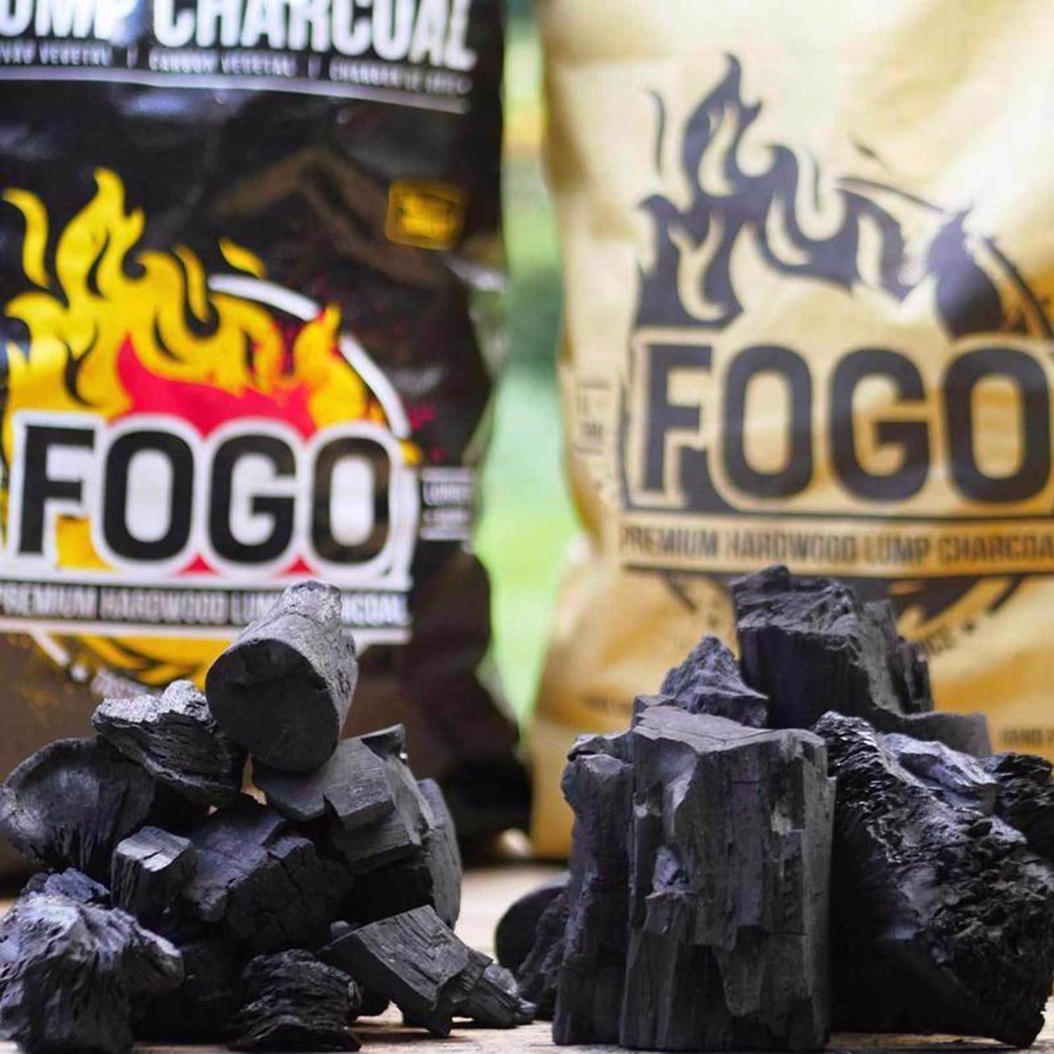 FOGO Super Premium (Gold Bag) All Natural Lump Charcoal 17.6 lb