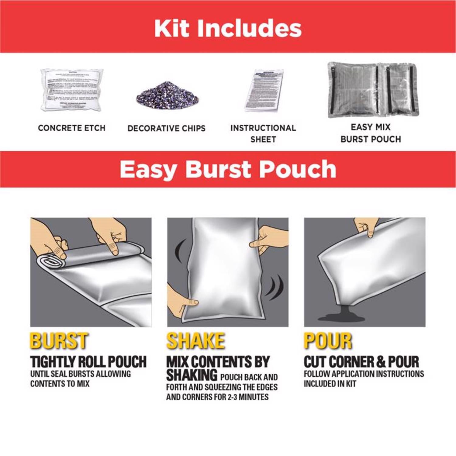 Rust-Oleum Epoxyshield Gloss Gray Water-Based Amine Cured Epoxy Garage Floor Coating Kit 1 gal