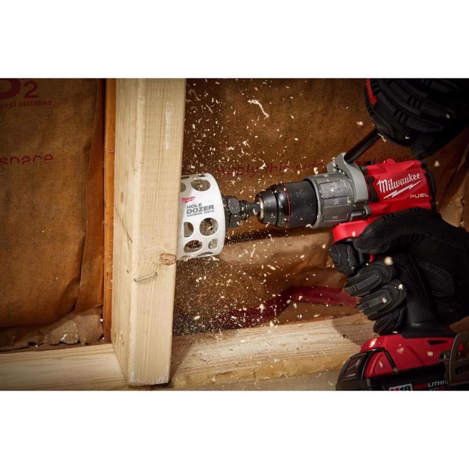 Milwaukee Hole Dozer 2-5/8 in. Carbide Tipped 1-7/8 in. L X 1/4 in. D Hole Saw